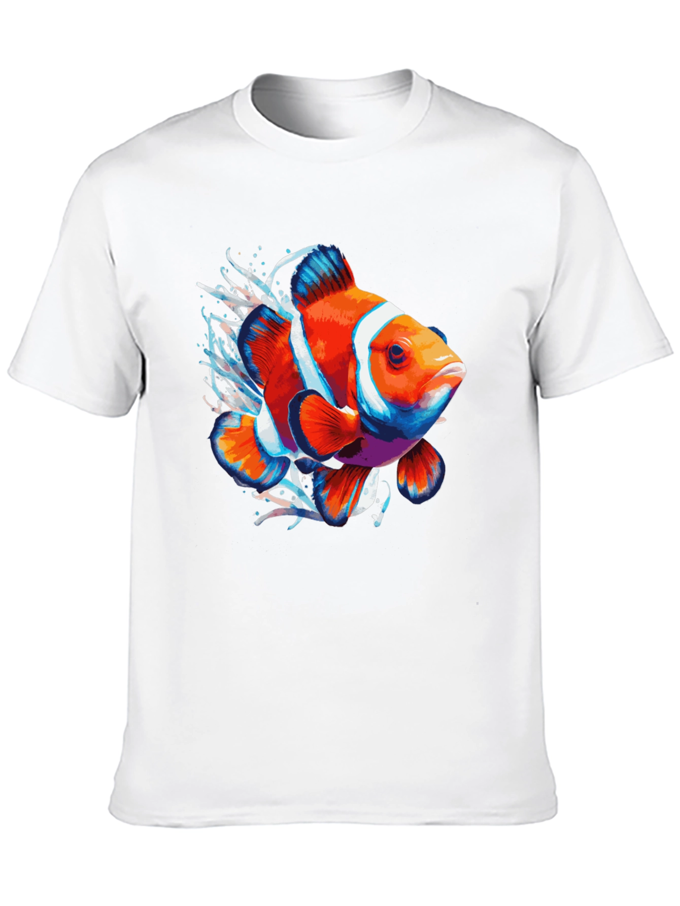 Clownfish Graphic Tee - Bold Aquatic Style