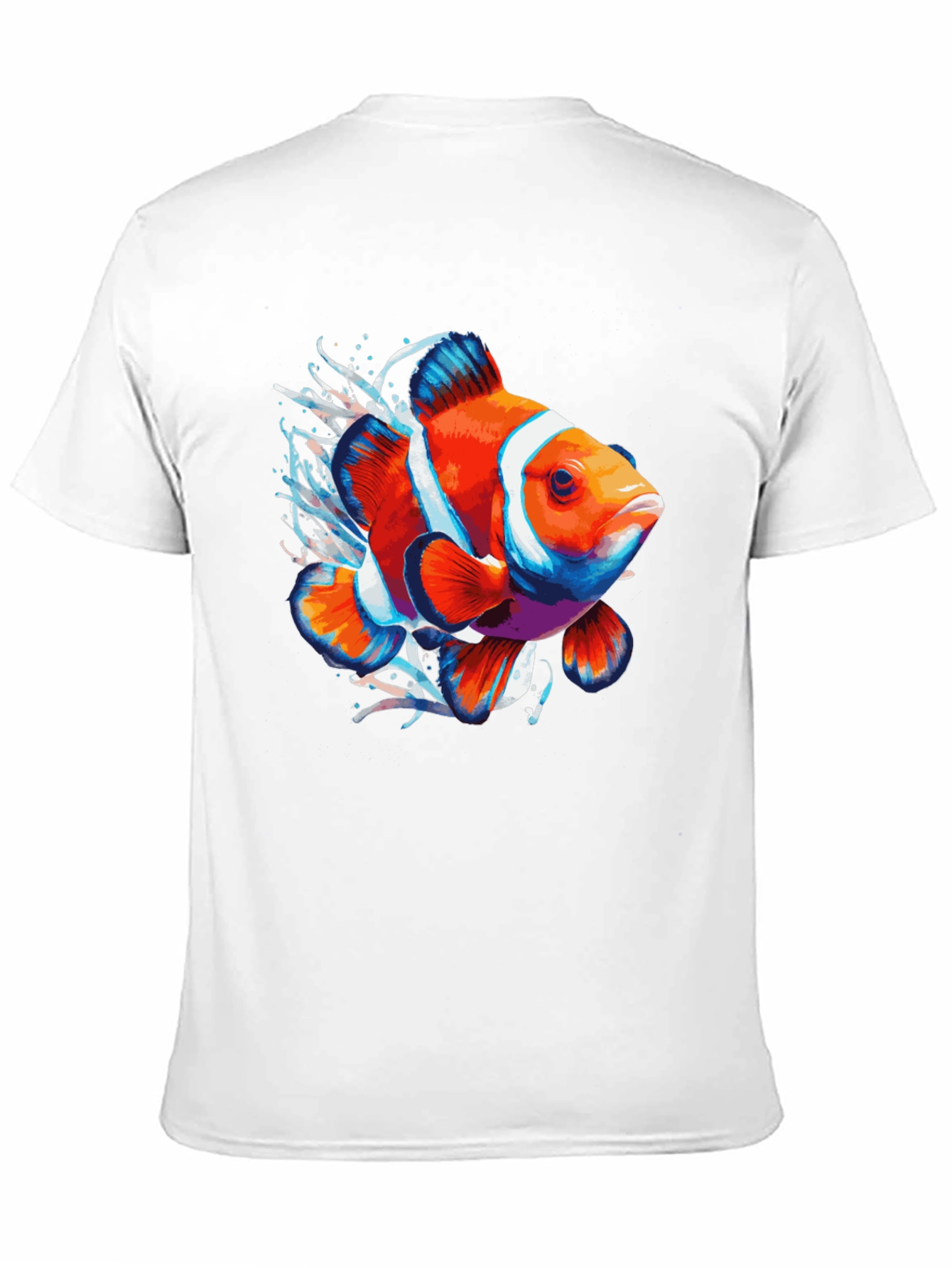 Clownfish Graphic Tee - Bold Aquatic Style