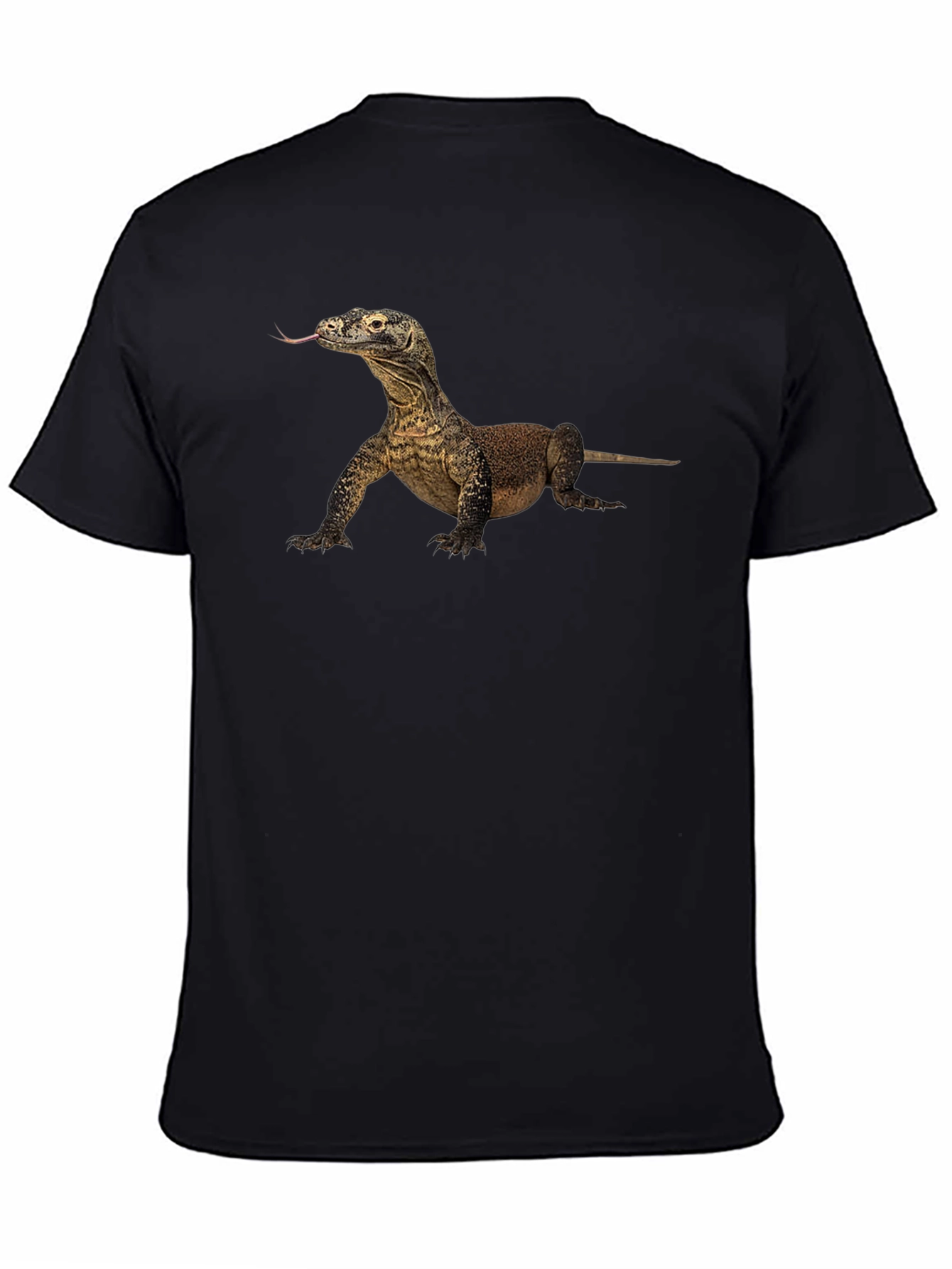 Komodo Dragon Graphic T-Shirt - Black