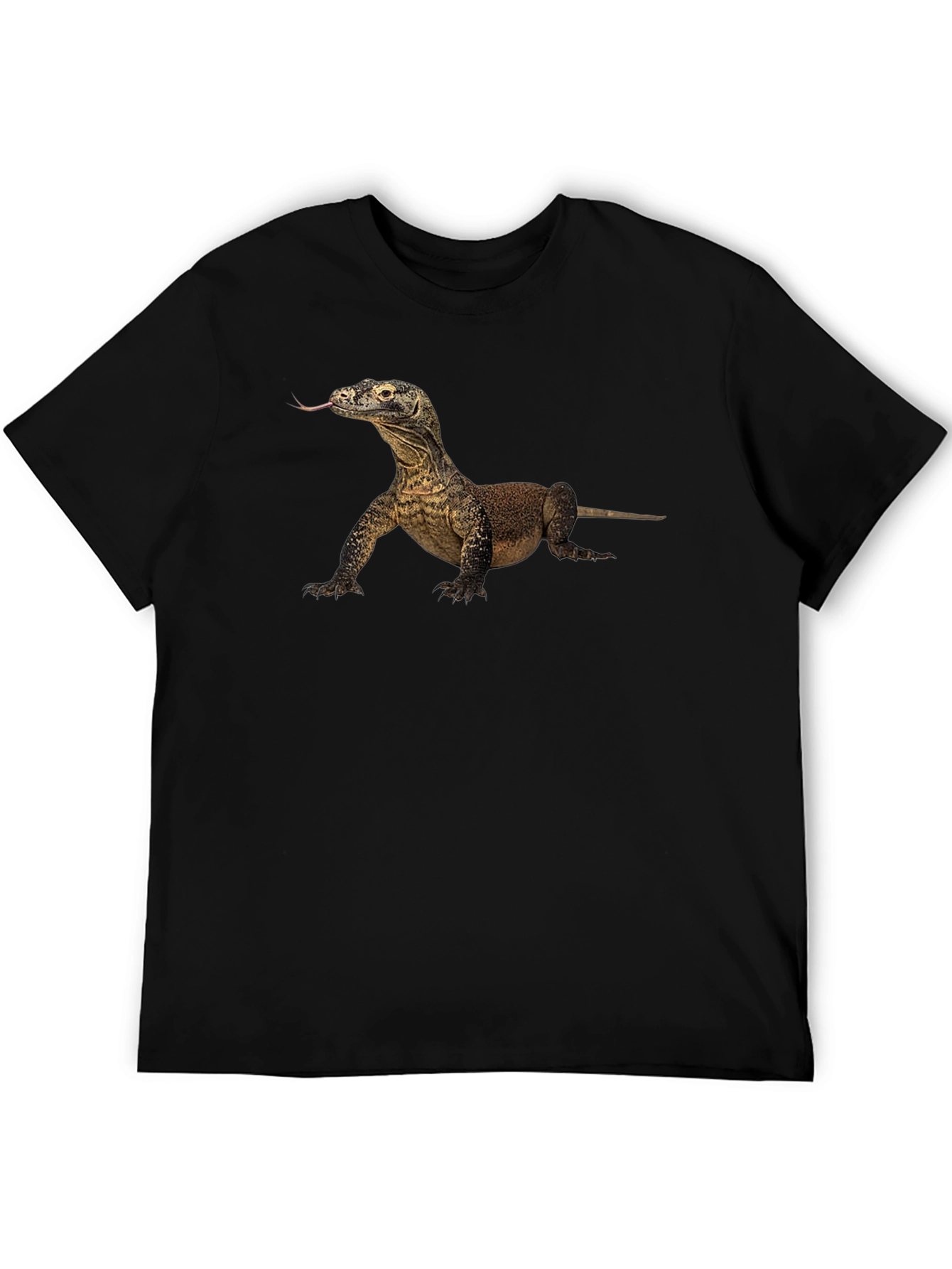 Komodo Dragon Graphic T-Shirt - Black