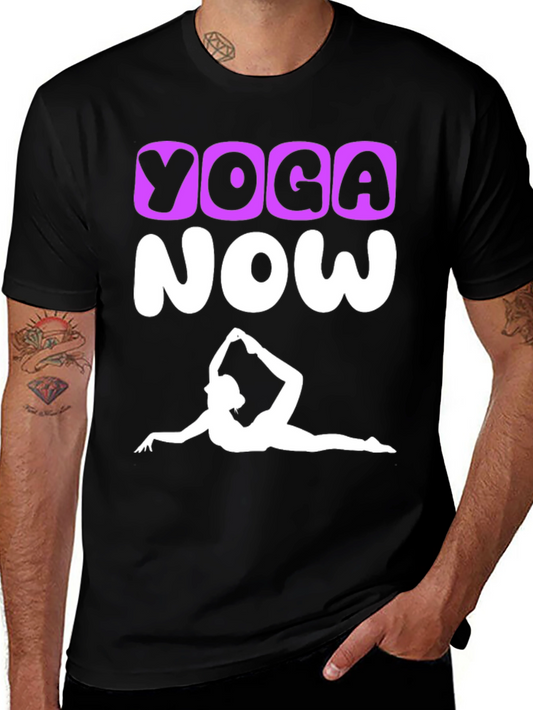Yoga Now Graphic T-Shirt for Fitness & Style
