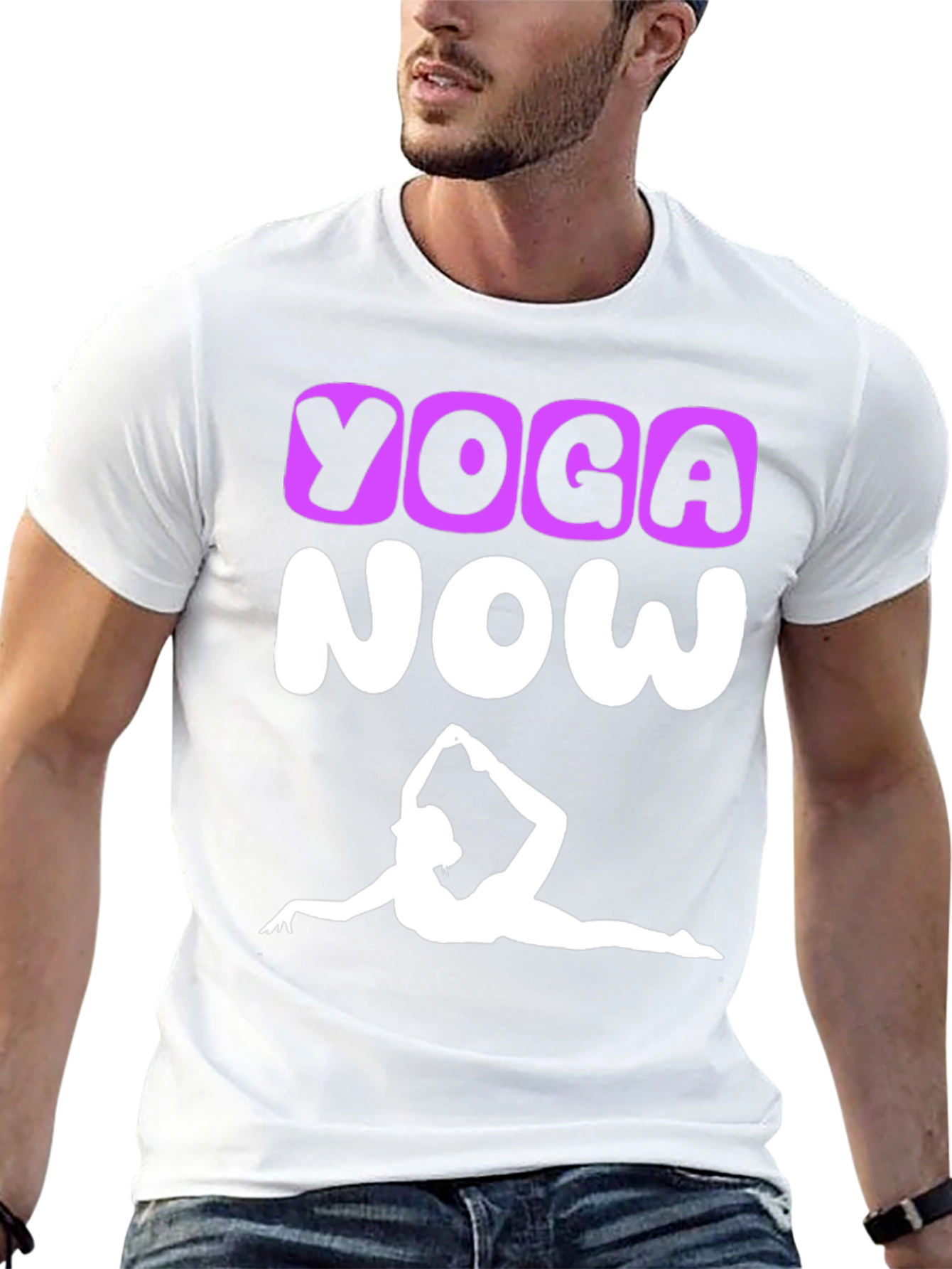 Yoga Now Graphic T-Shirt for Fitness & Style