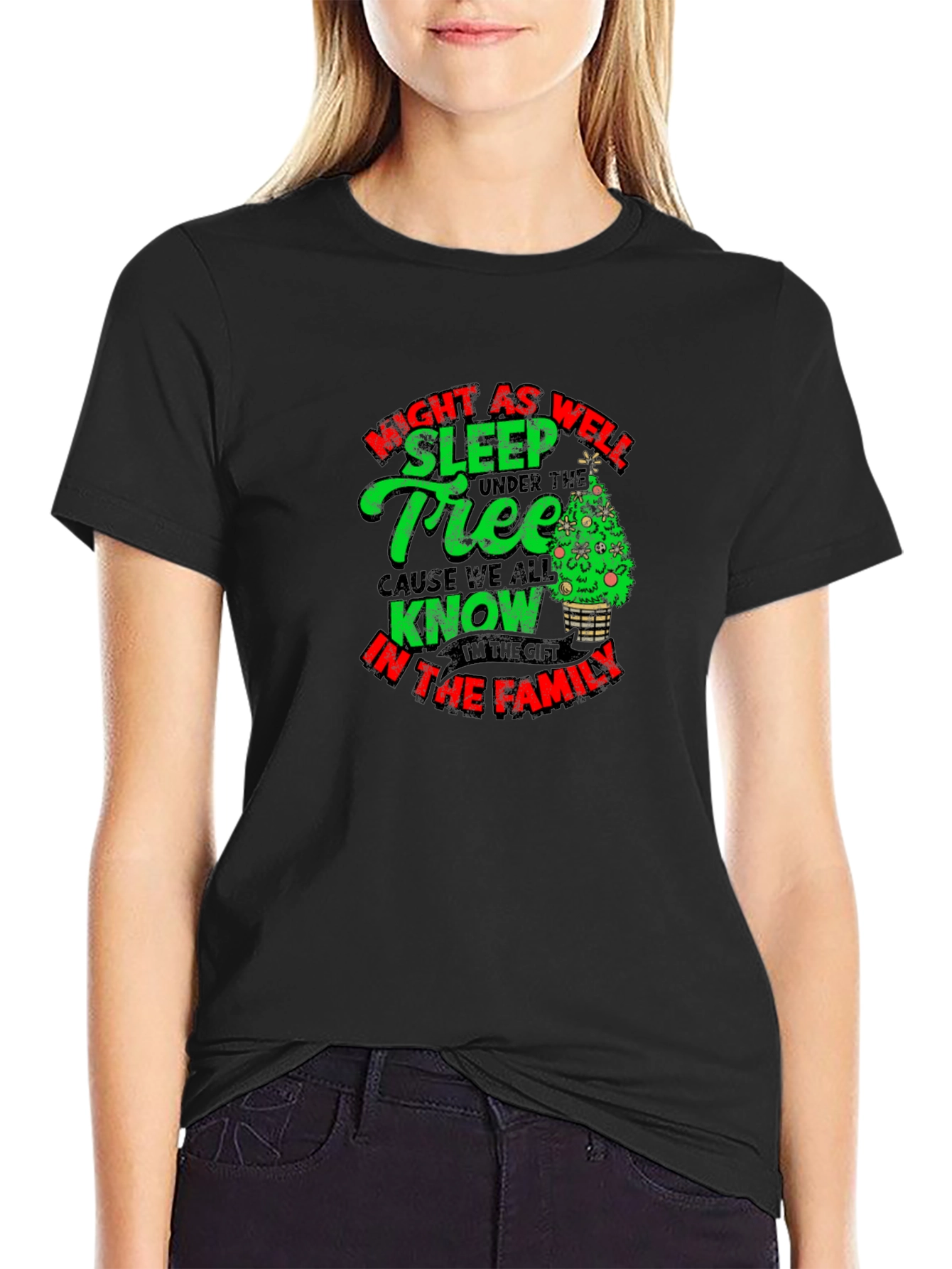 Might as Well Sleep Under the Tree T-Shirt