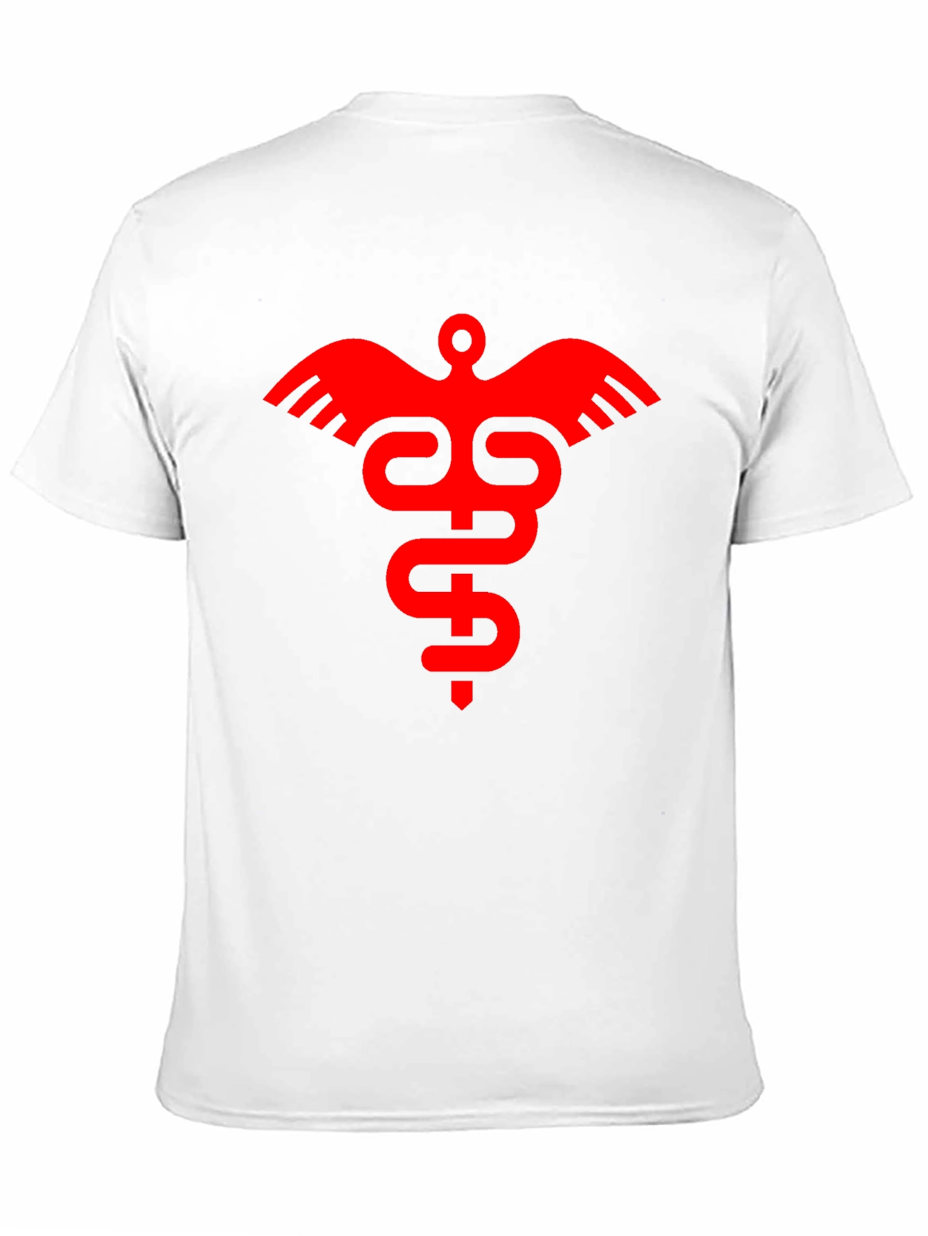 Medical Symbol Graphic Tee - Stylish Black T-Shirt