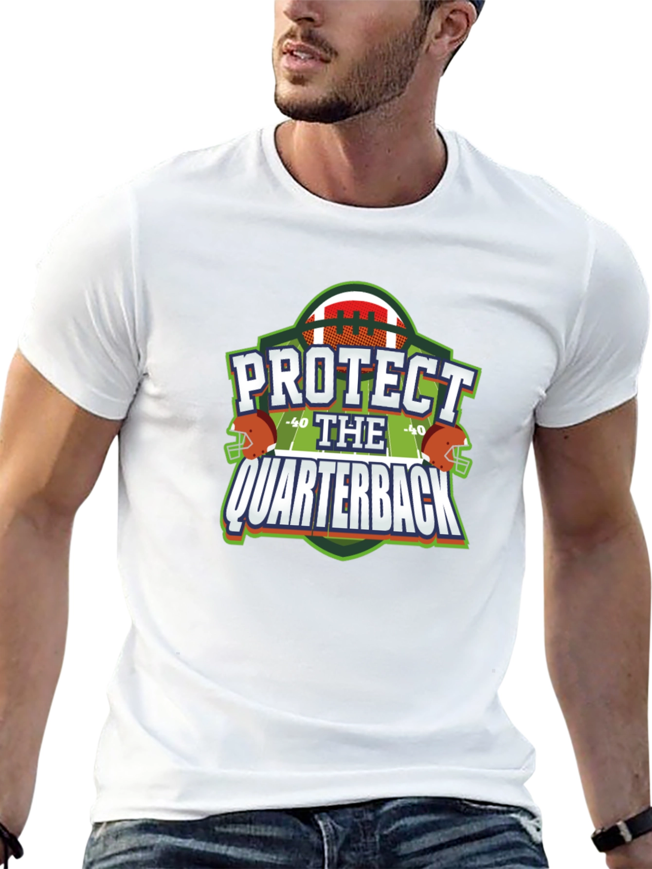 Protect the Quarterback Football T-Shirt