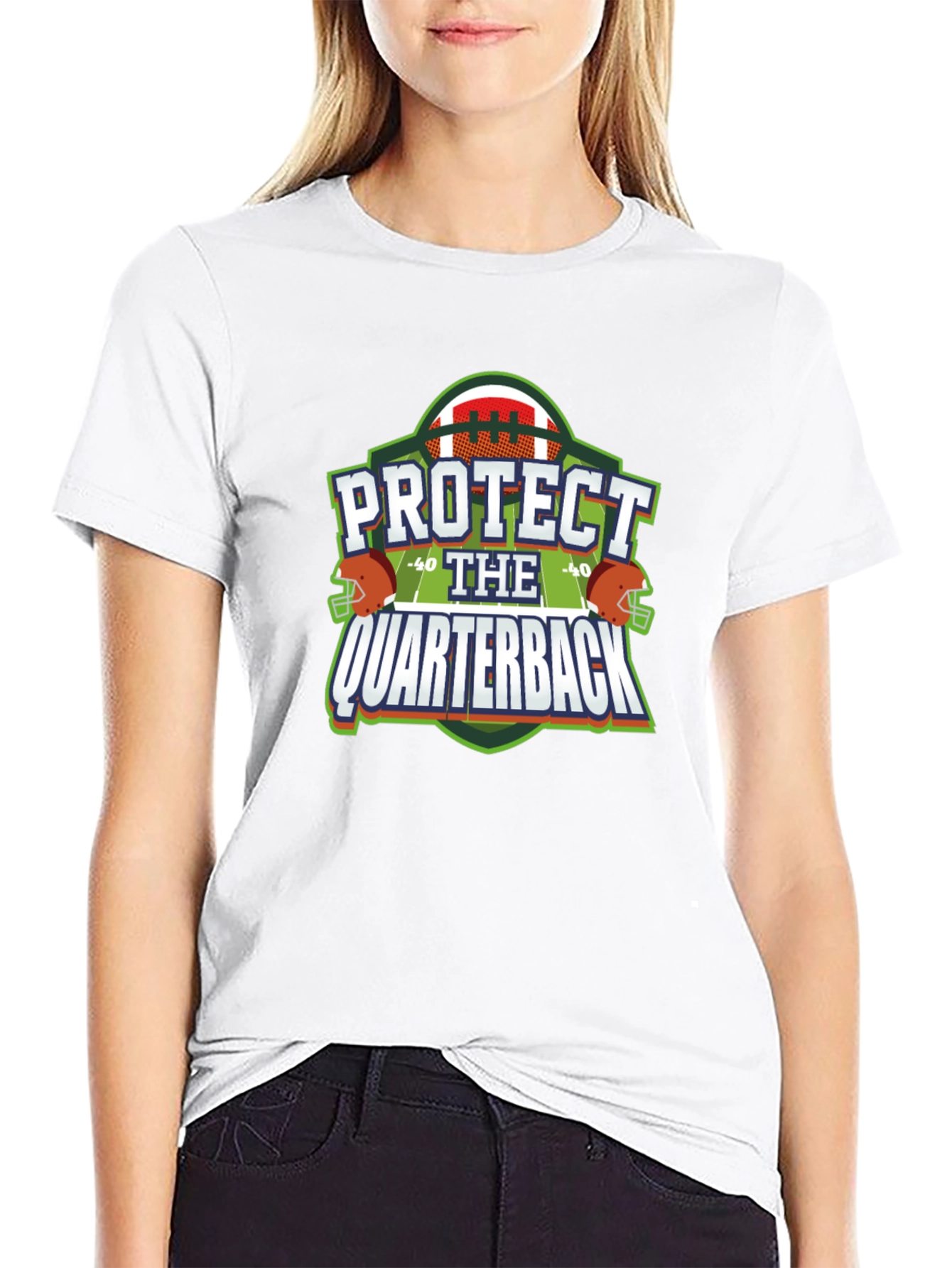Protect the Quarterback Football T-Shirt