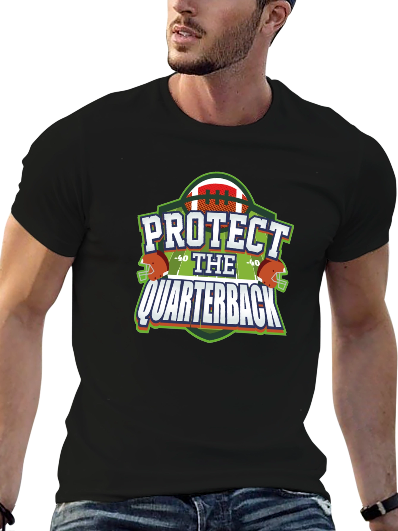 Protect the Quarterback Football T-Shirt