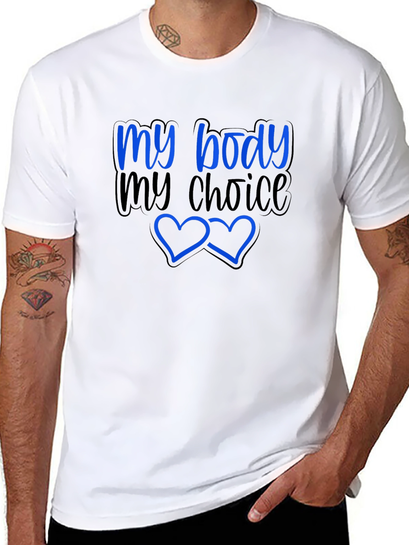 My Body My Choice Graphic T-Shirt - Pro-Choice Tee