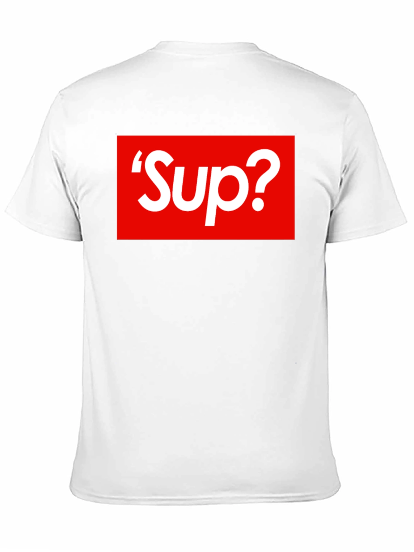 Sup? Graphic T-Shirt - Bold Red Box Logo