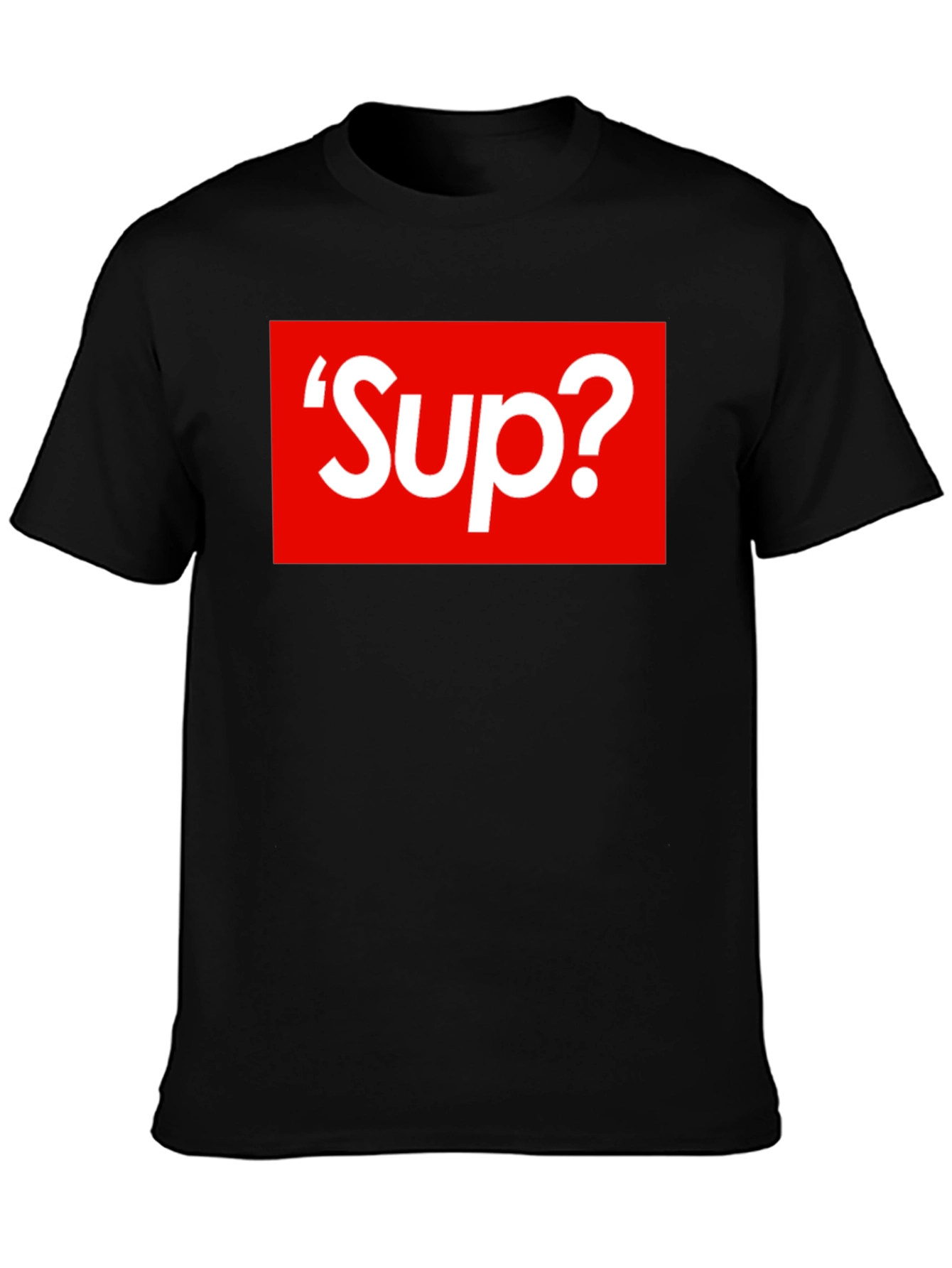 Sup? Graphic T-Shirt - Bold Red Box Logo