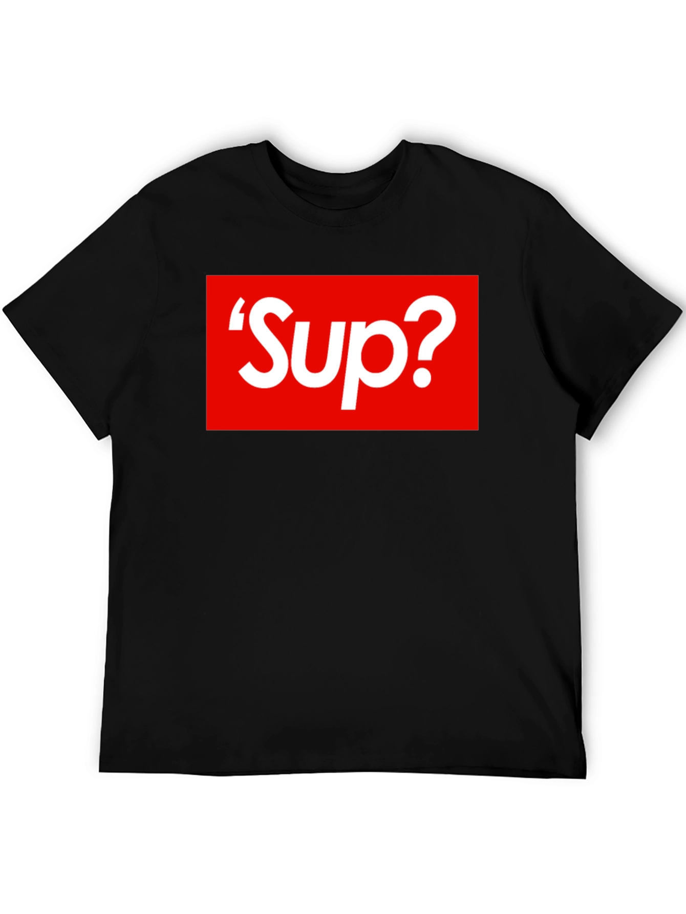 Sup? Graphic T-Shirt - Bold Red Box Logo