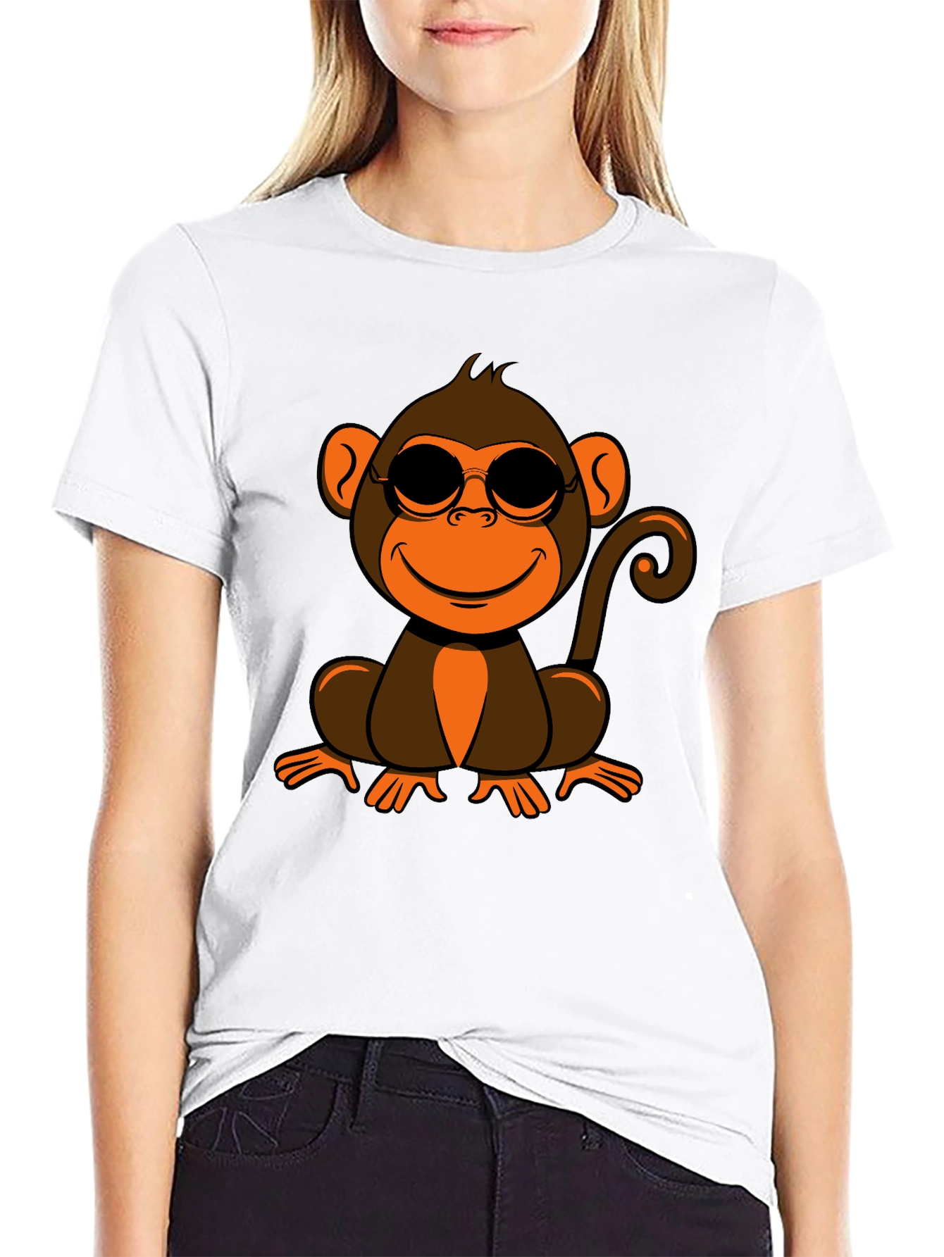 Cool Monkey Graphic Tee - Casual Comfort