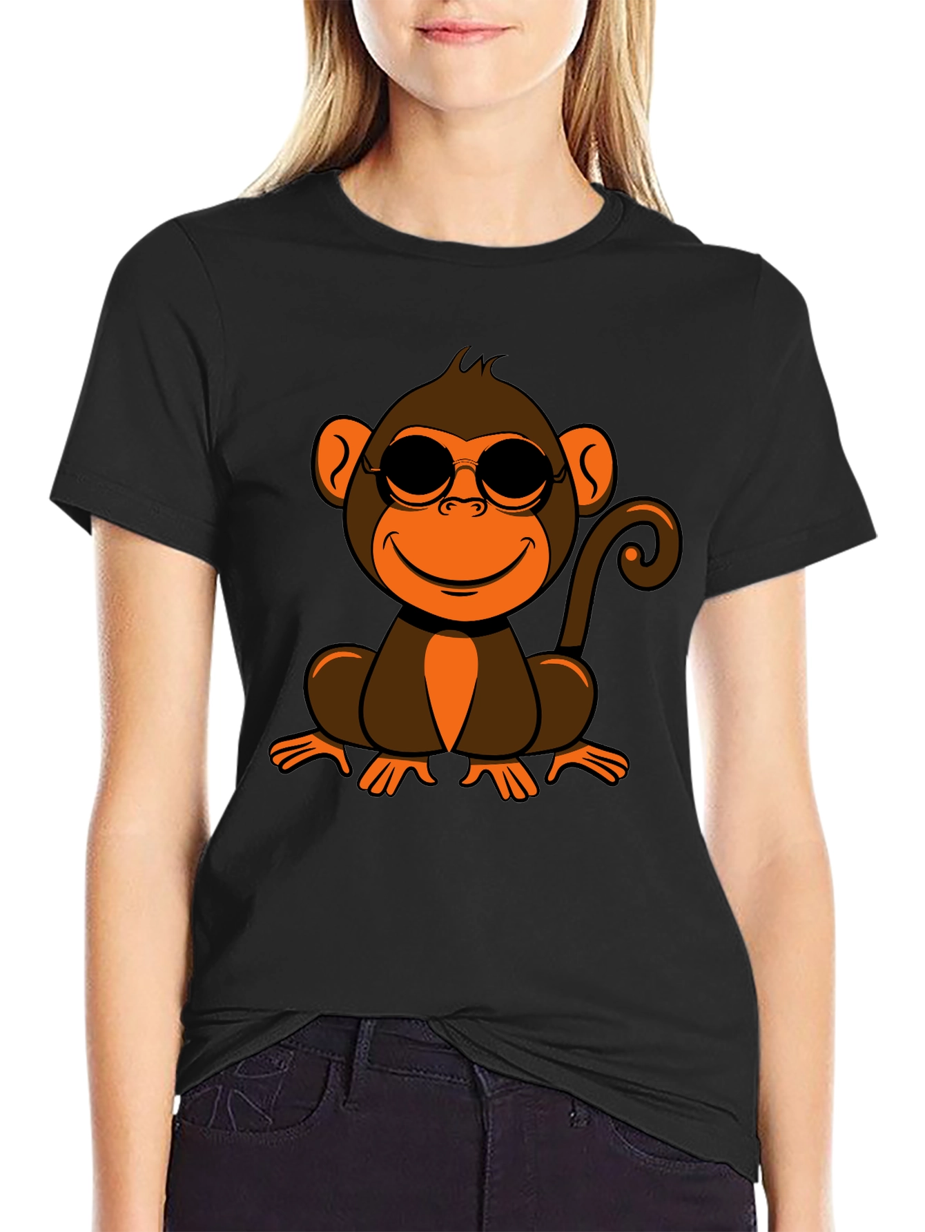 Cool Monkey Graphic Tee - Casual Comfort