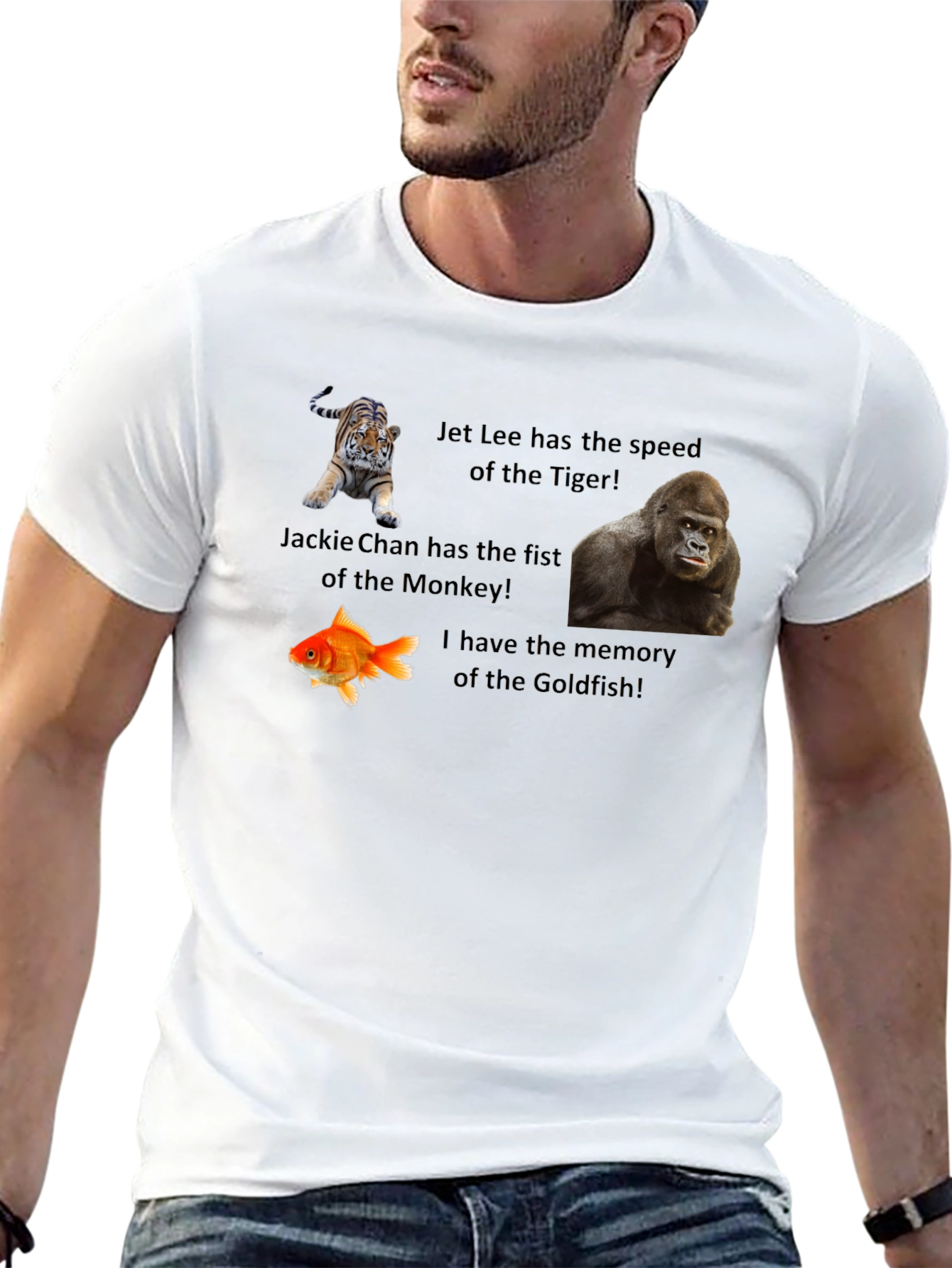 Funny Animal & Action Star T-Shirt