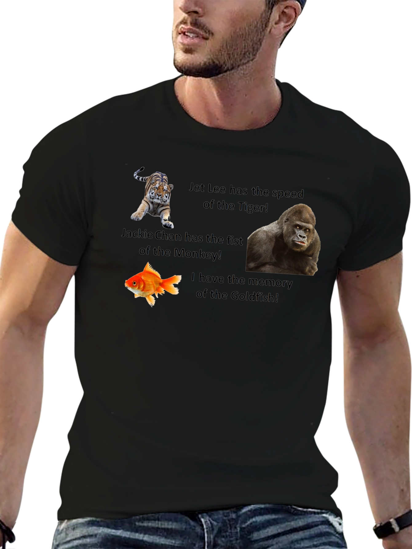 Funny Animal & Action Star T-Shirt