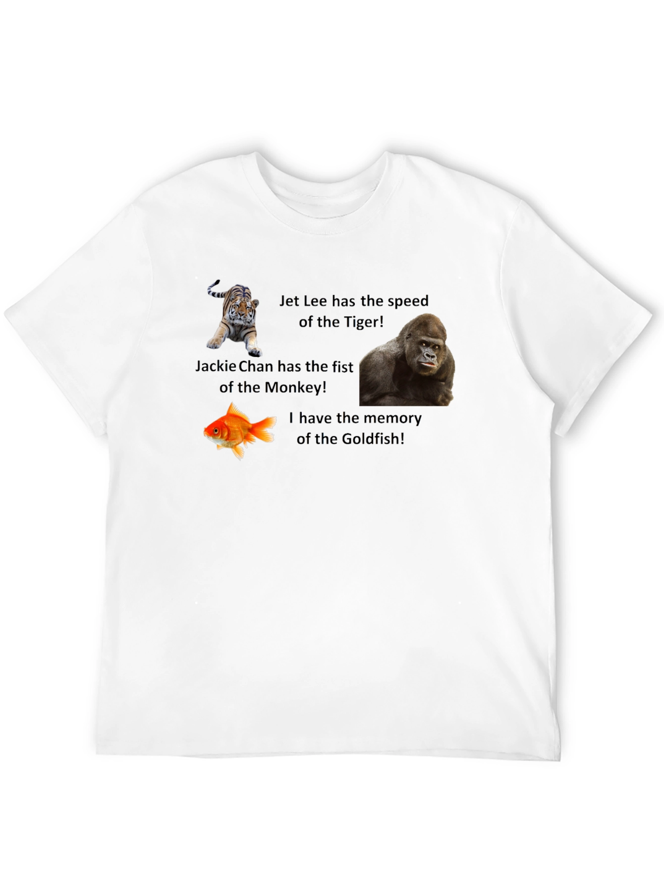 Funny Animal & Action Star T-Shirt