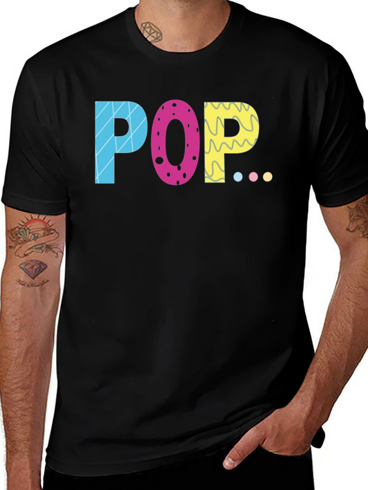 Pop Graphic Tee - Funky Retro Print
