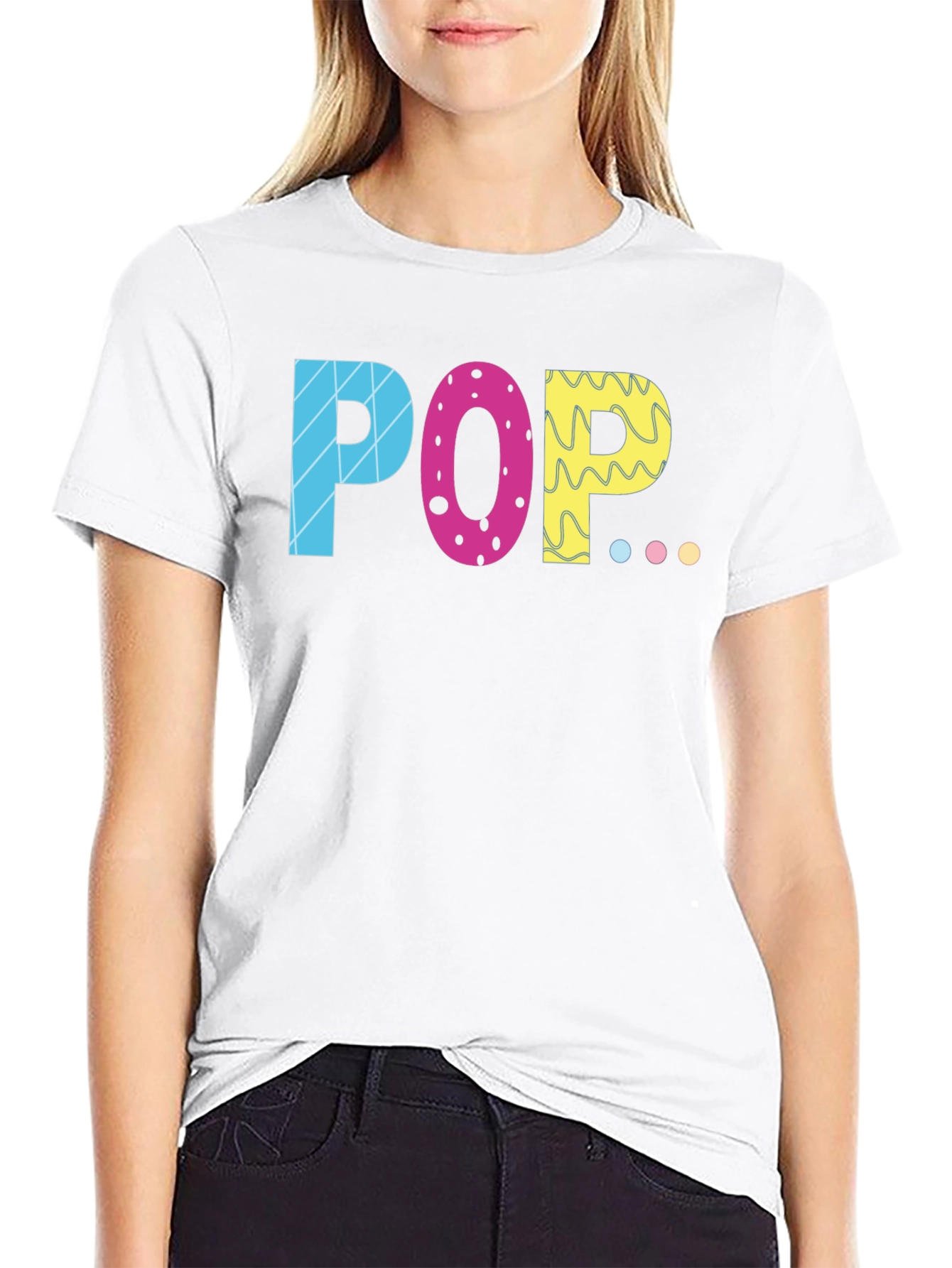 Pop Graphic Tee - Funky Retro Print