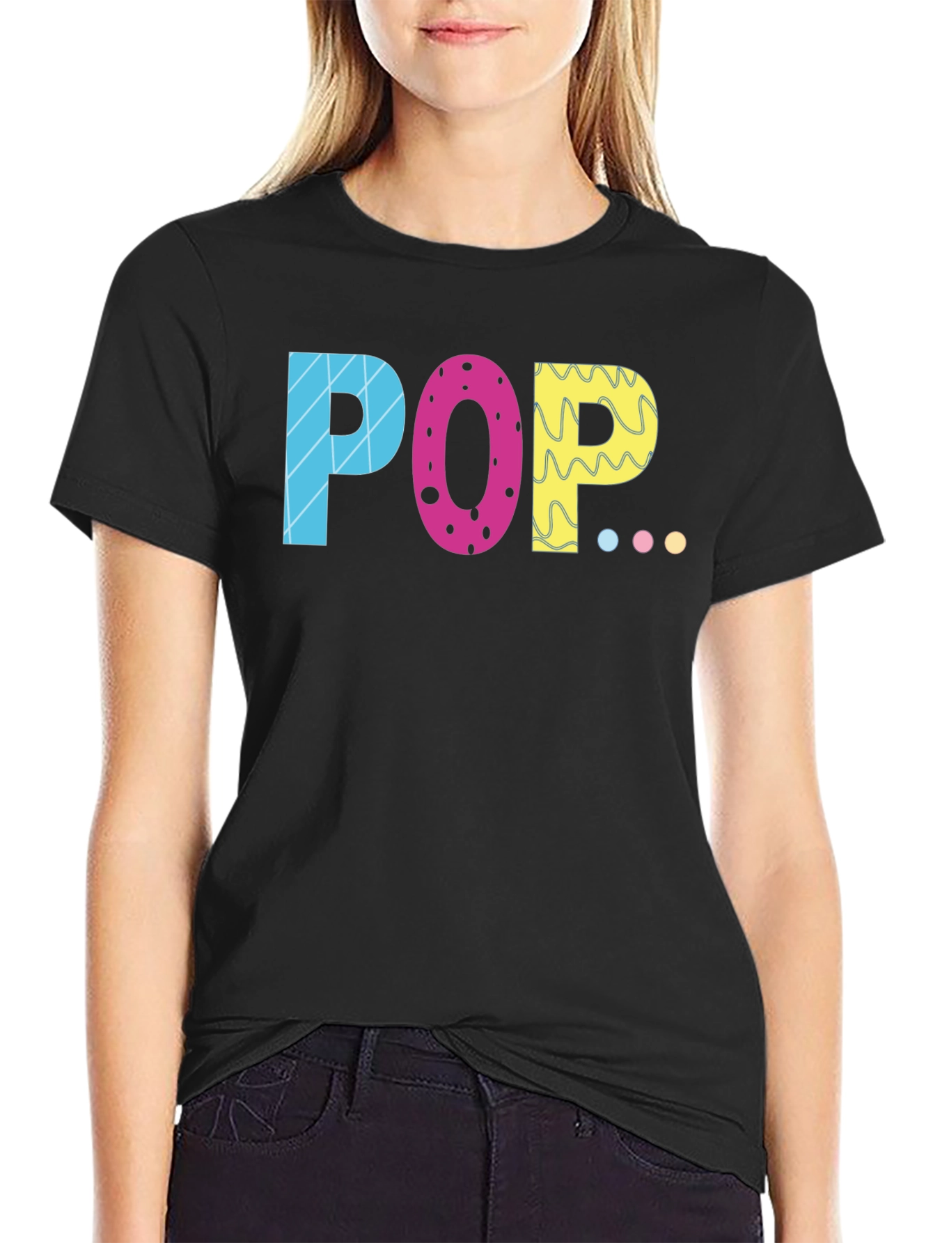 Pop Graphic Tee - Funky Retro Print