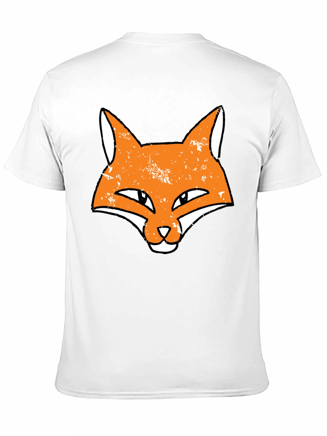 Fox Head Graphic Black T-Shirt