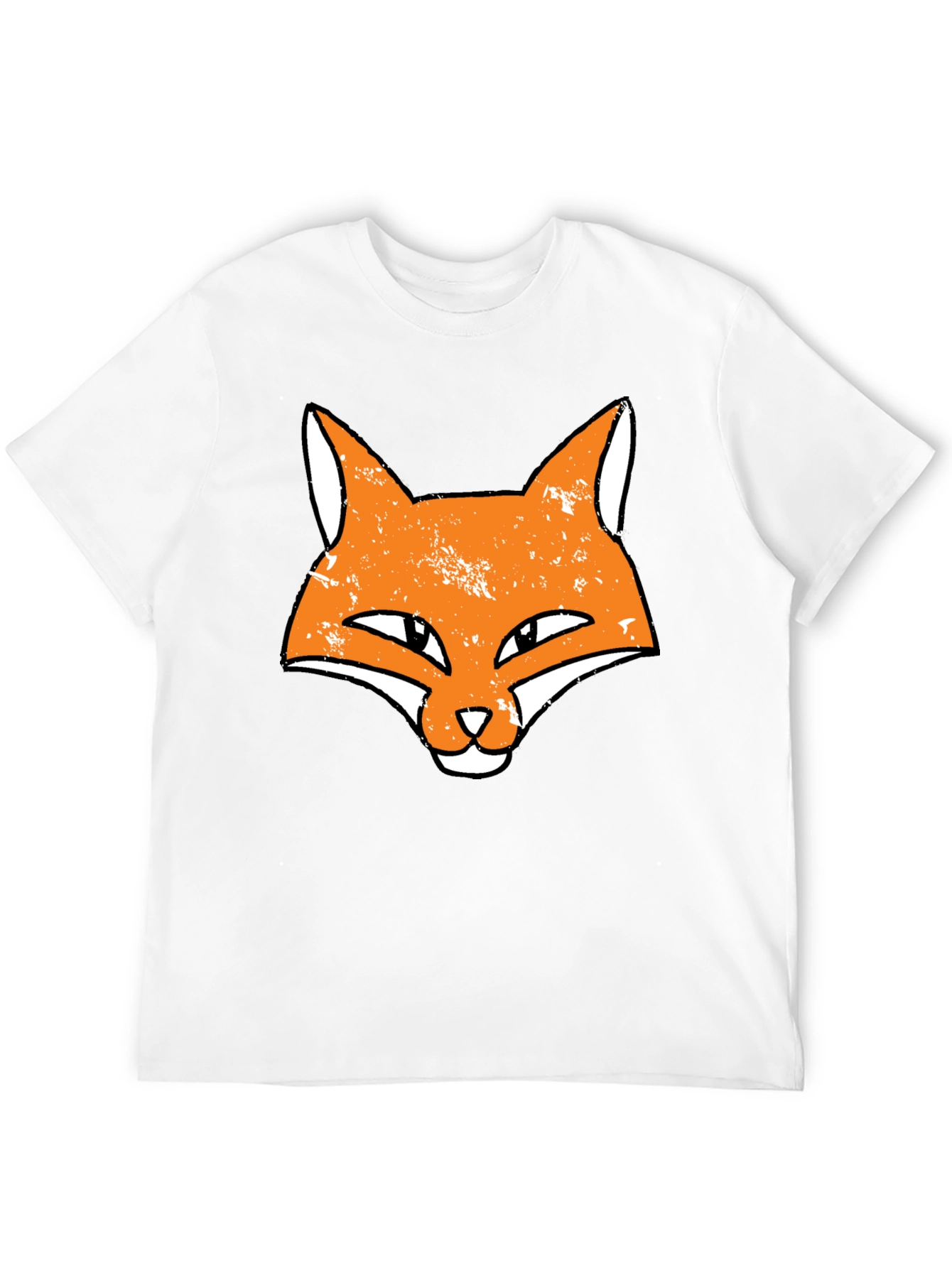 Fox Head Graphic Black T-Shirt