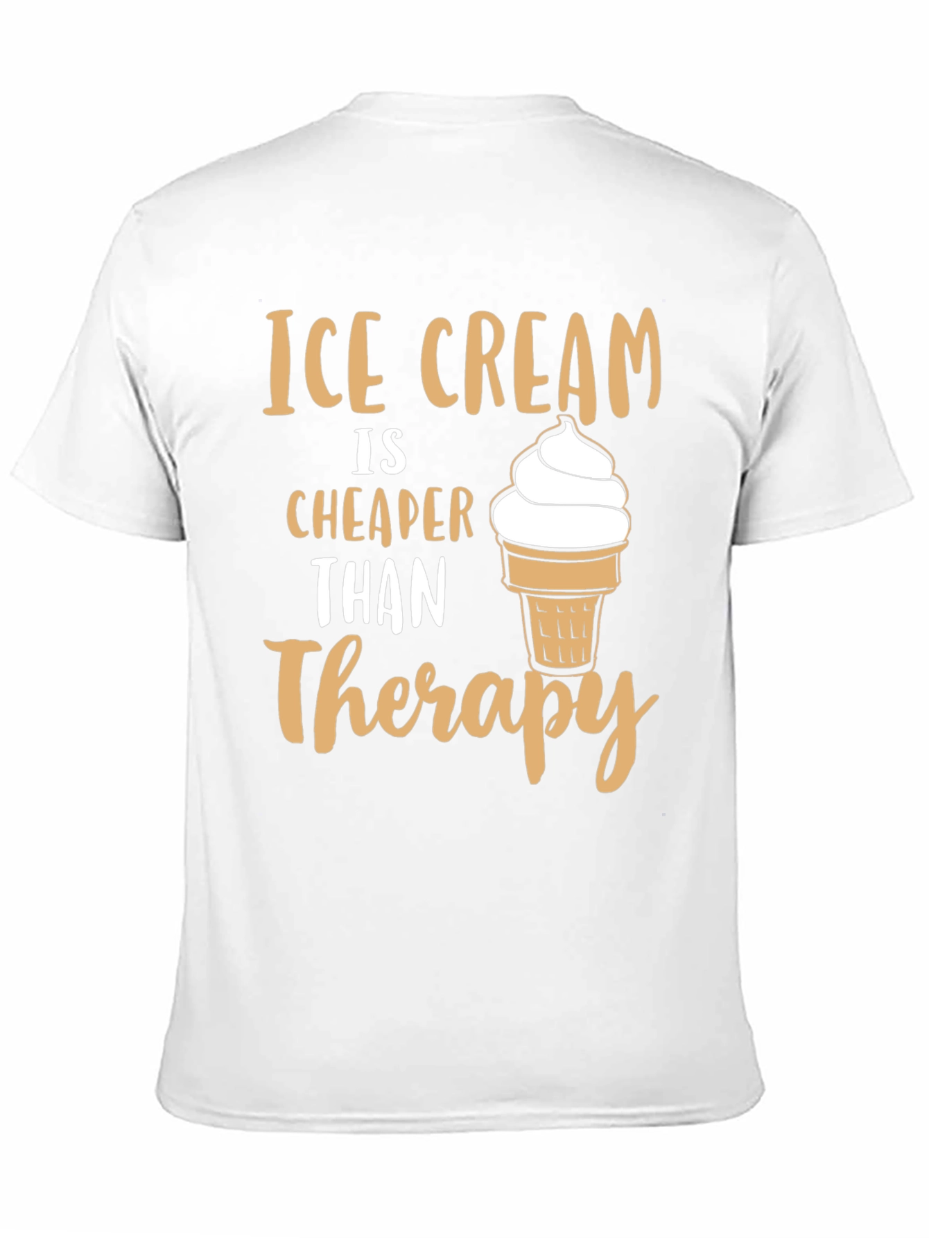Ice Cream Therapy T-Shirt - Funny Graphic Tee