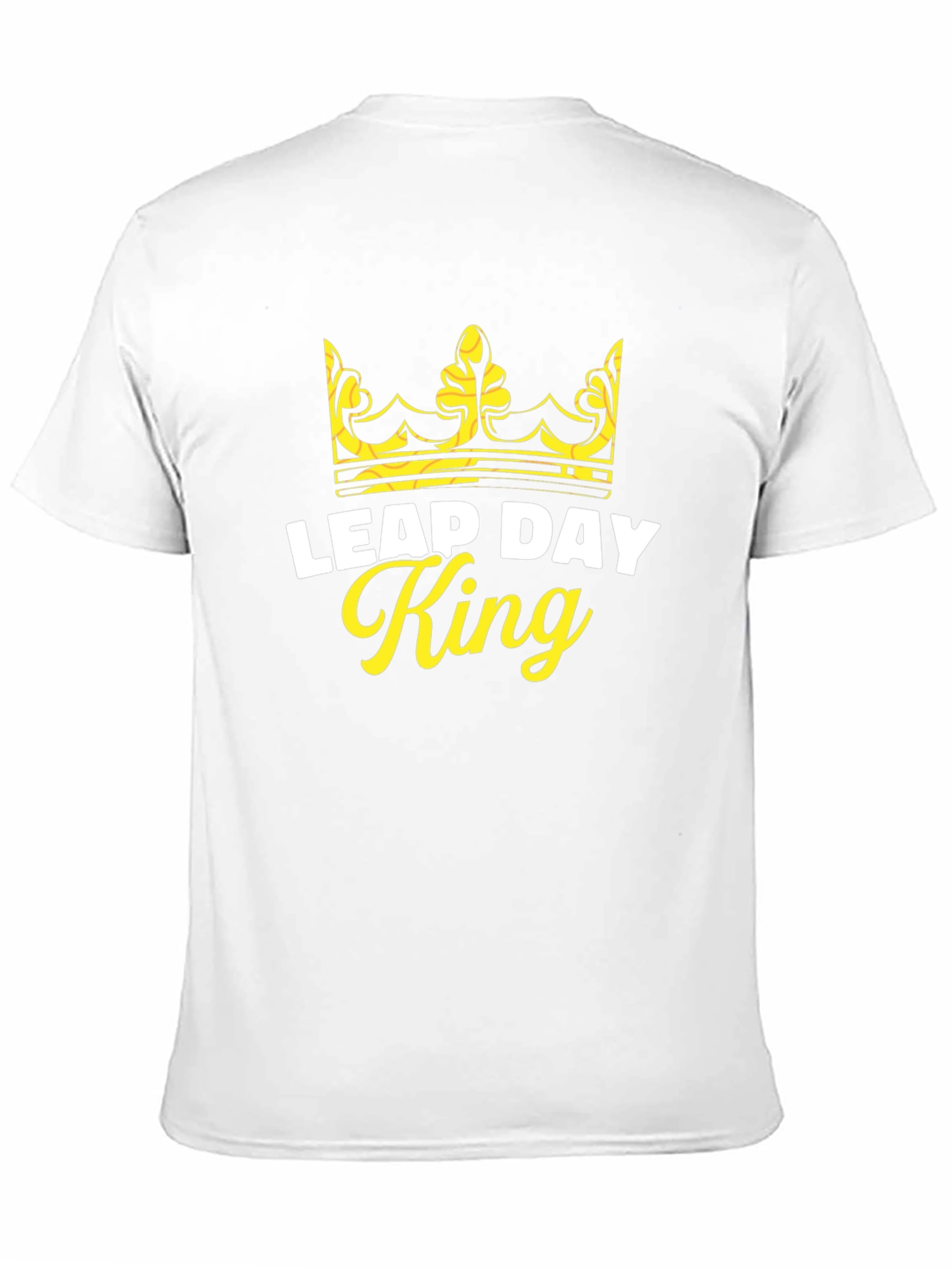 Leap Day King T-Shirt - Crown Graphic