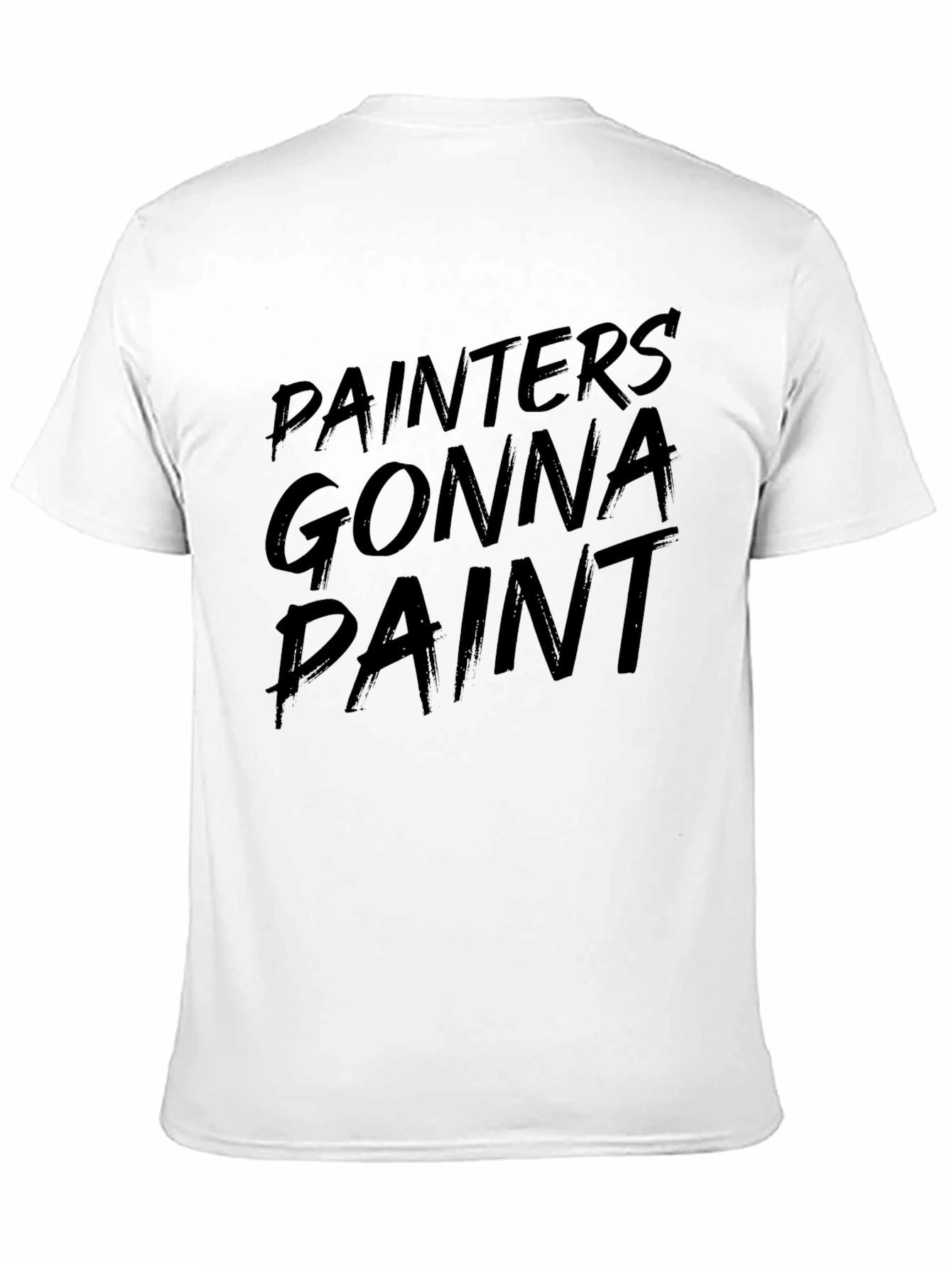 Painters Gonna Paint Black Graphic Tee