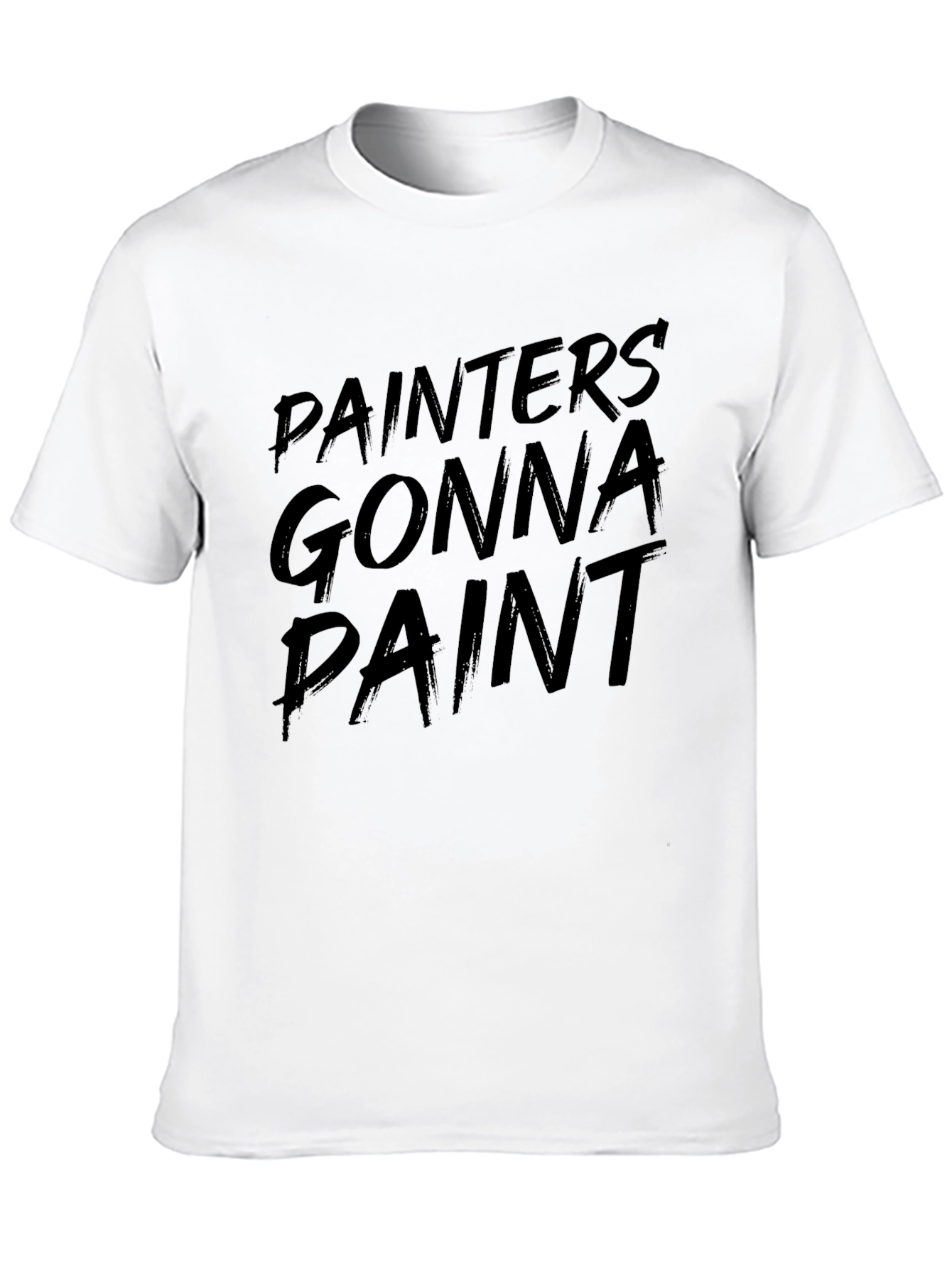 Painters Gonna Paint Black Graphic Tee