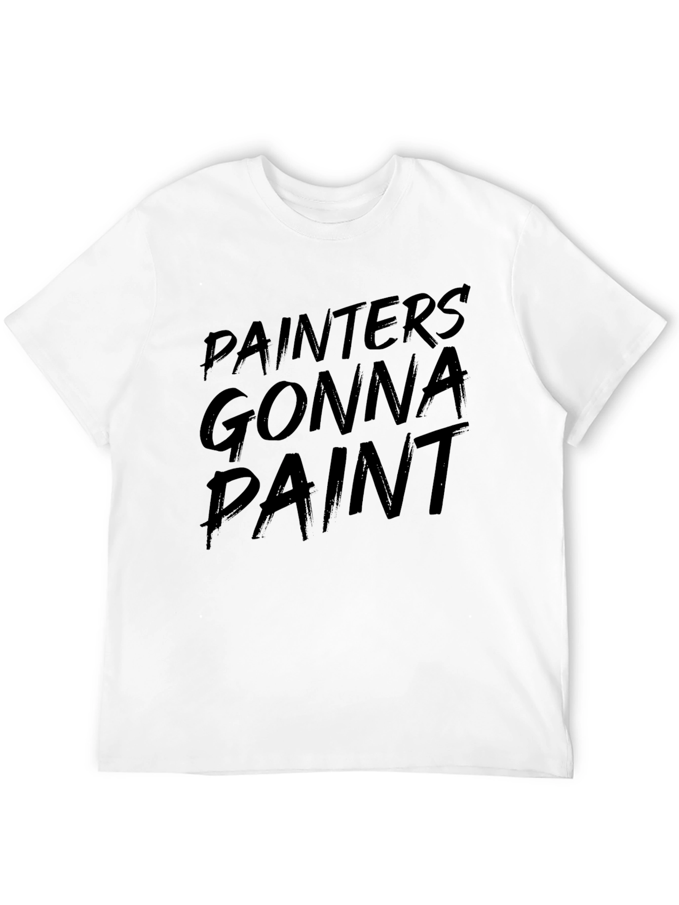Painters Gonna Paint Black Graphic Tee