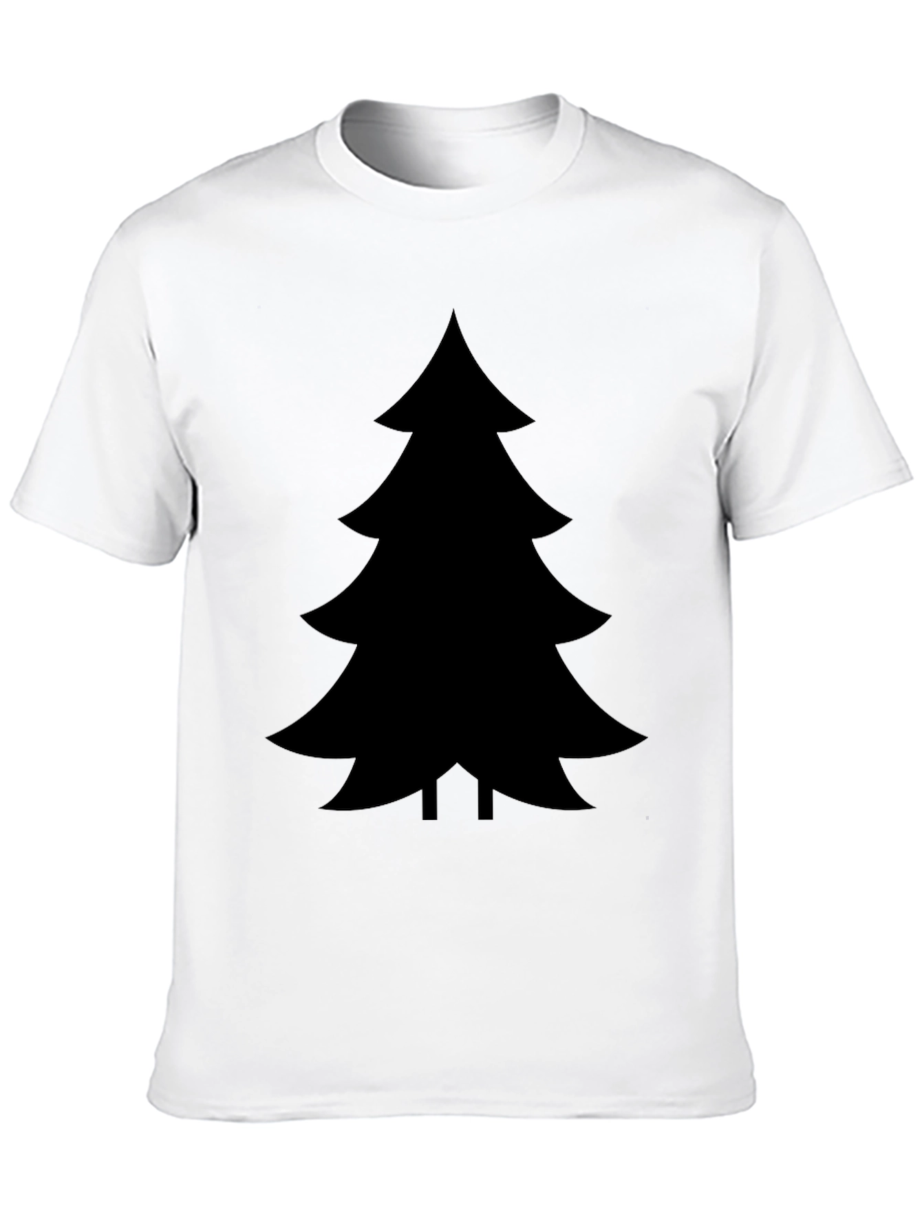 Christmas Tree Graphic Tee - Holiday Style