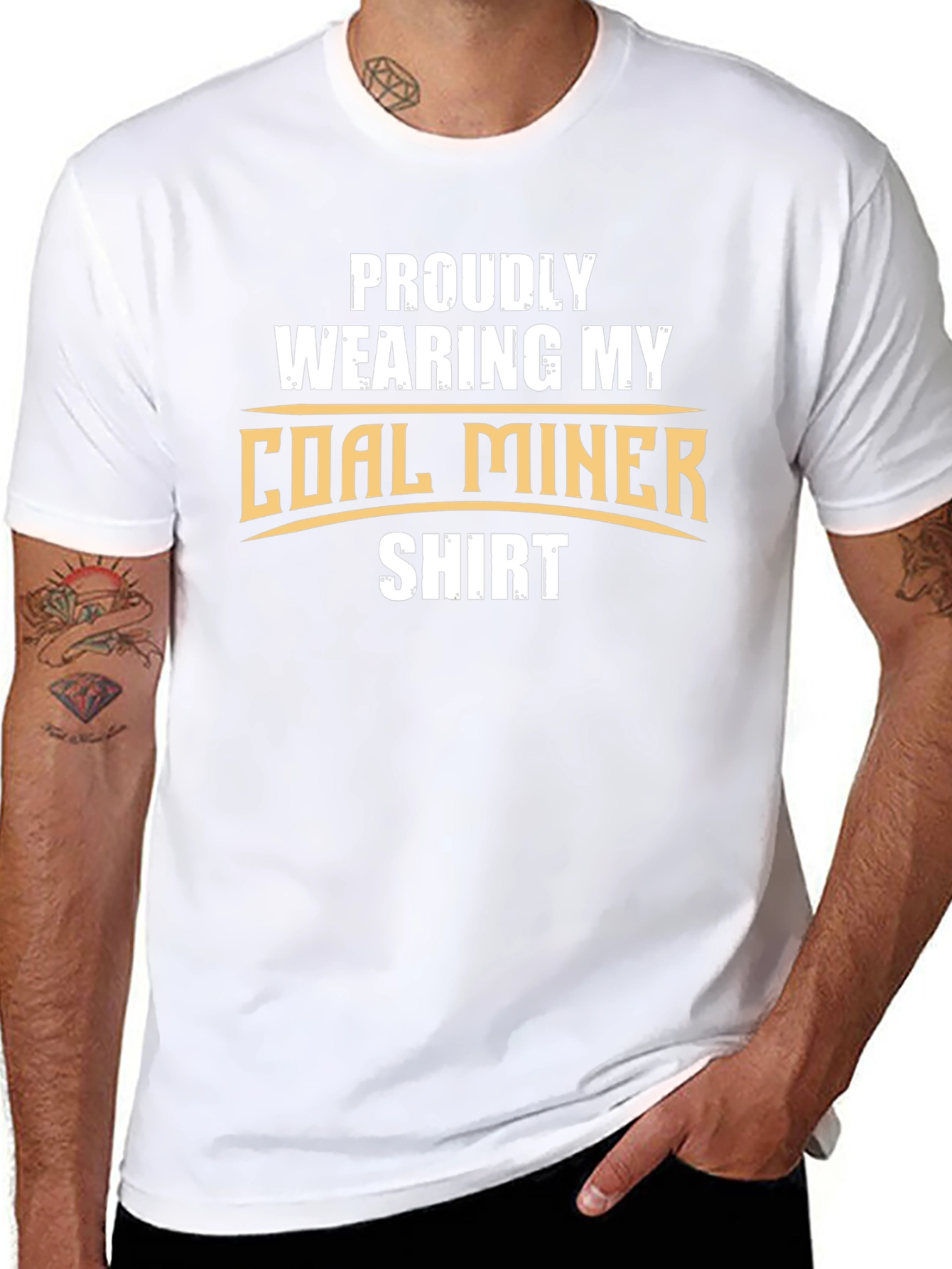 Proud Coal Miner T-Shirt - Show Your Support!