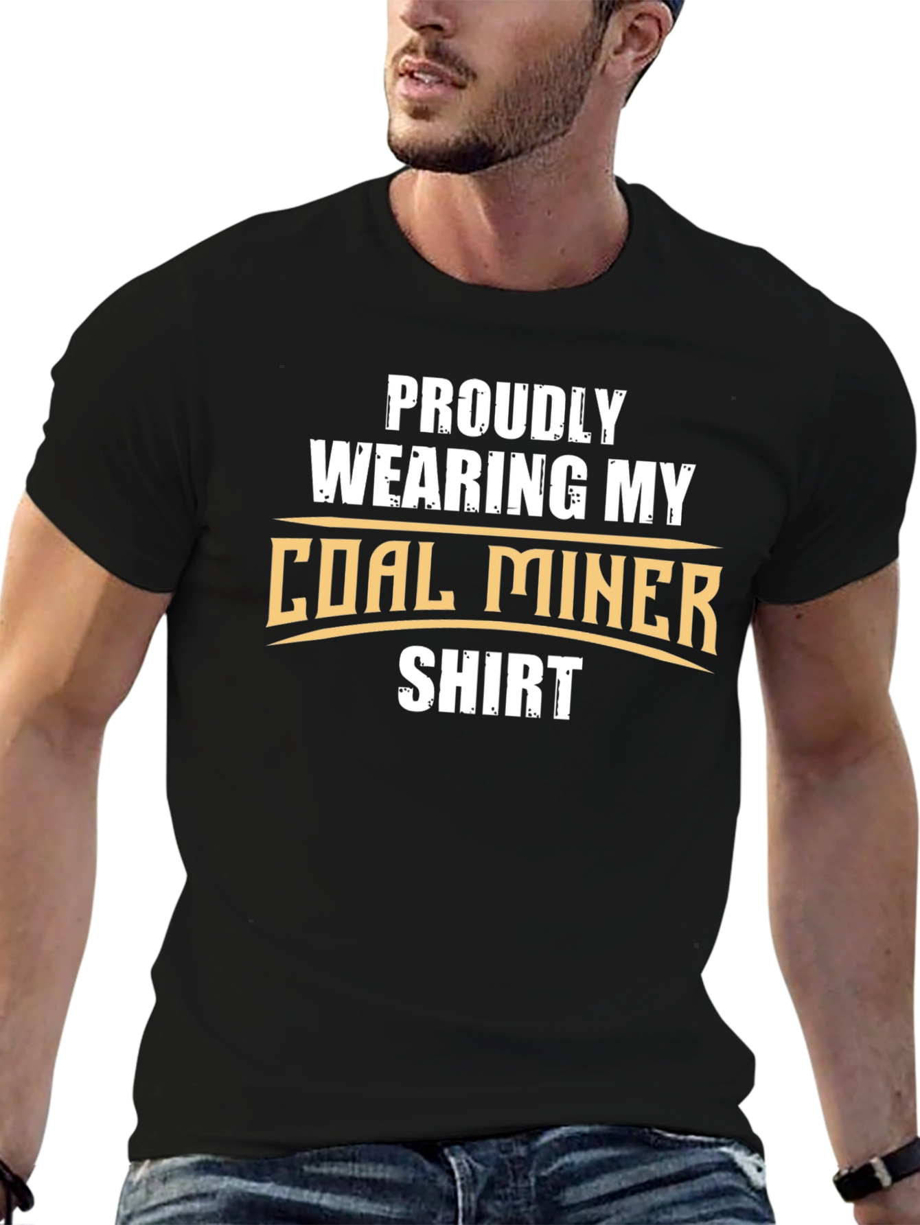 Proud Coal Miner T-Shirt - Show Your Support!