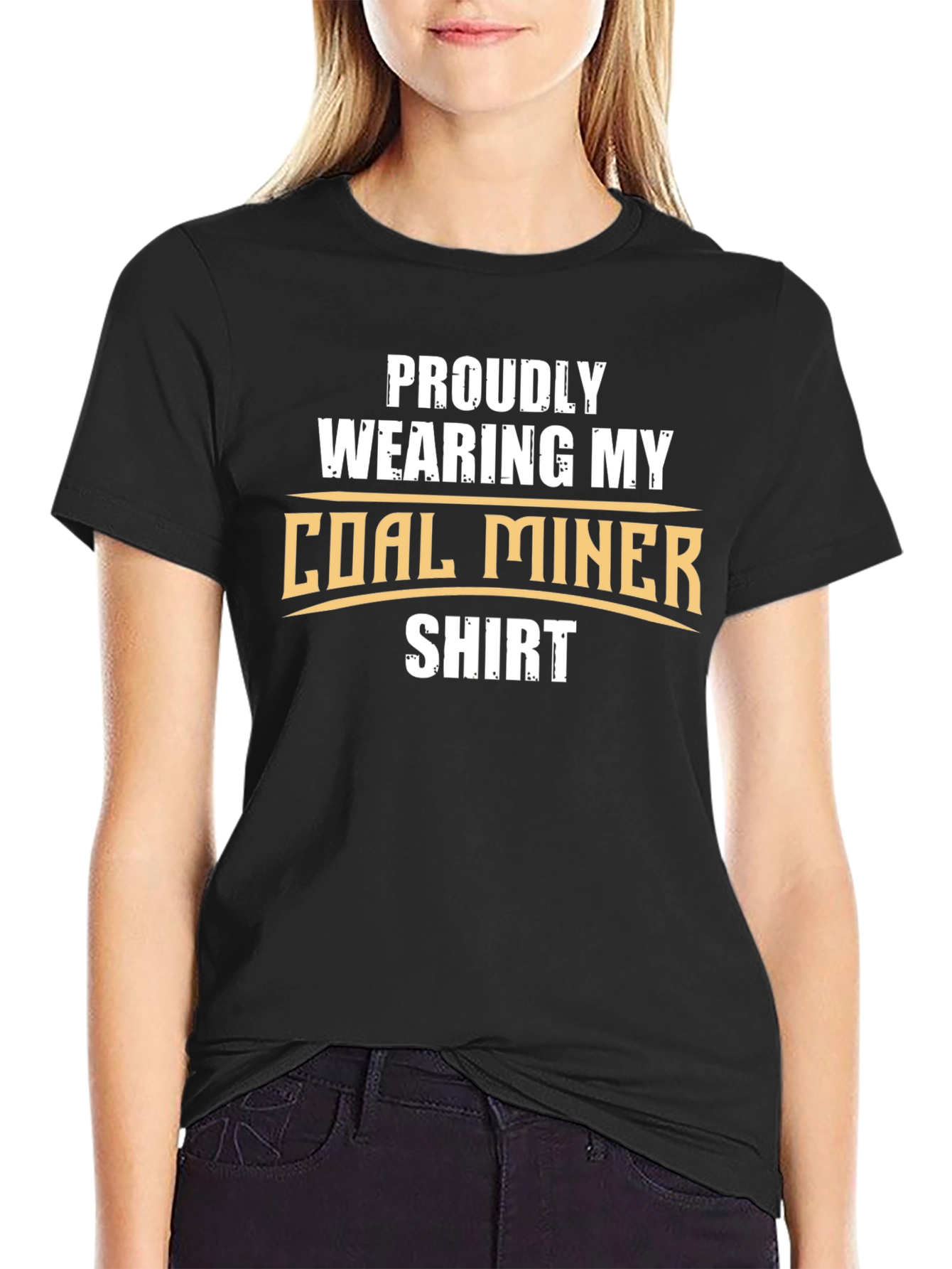 Proud Coal Miner T-Shirt - Show Your Support!