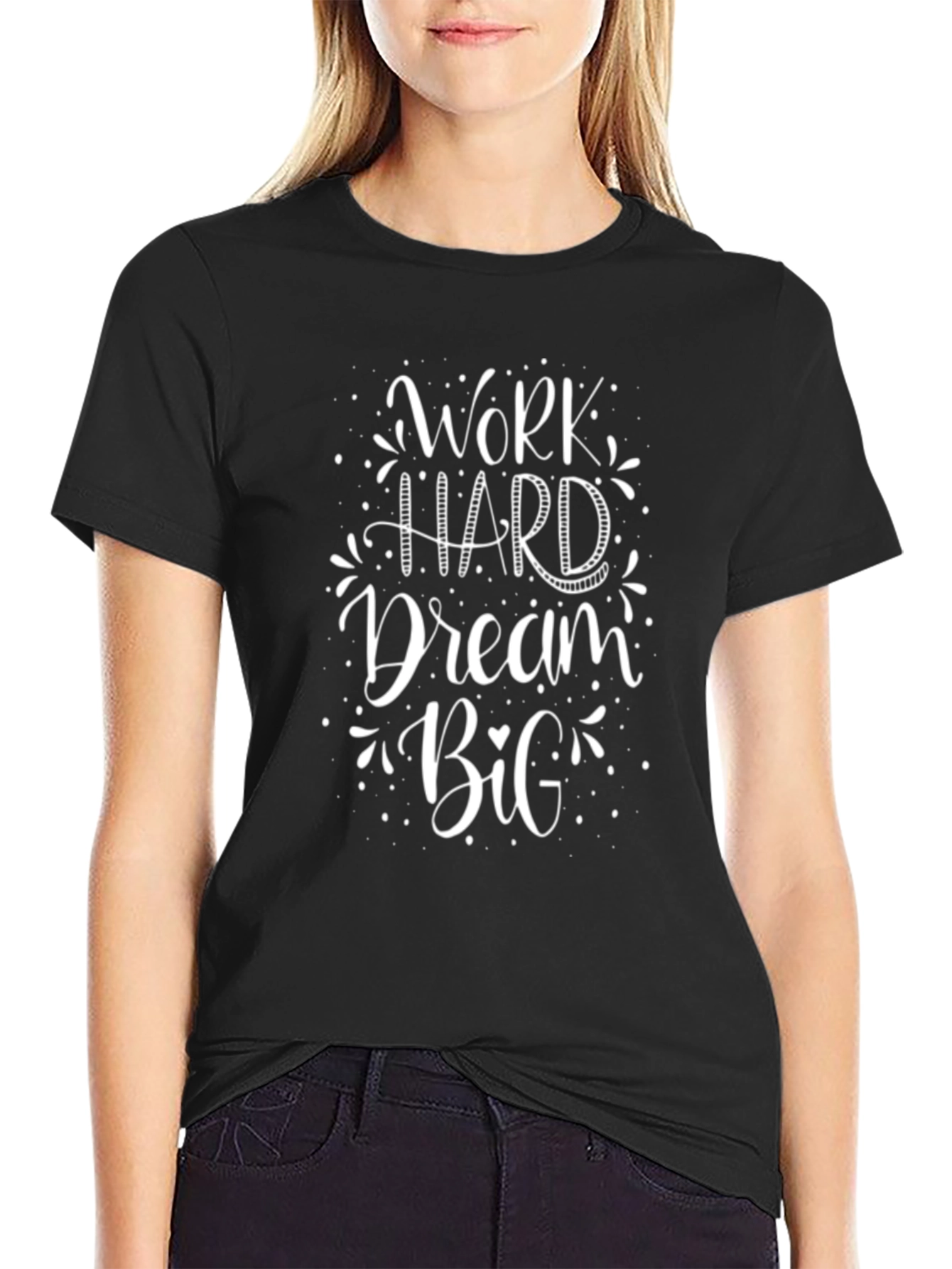 Work Hard Dream Big Graphic Tee