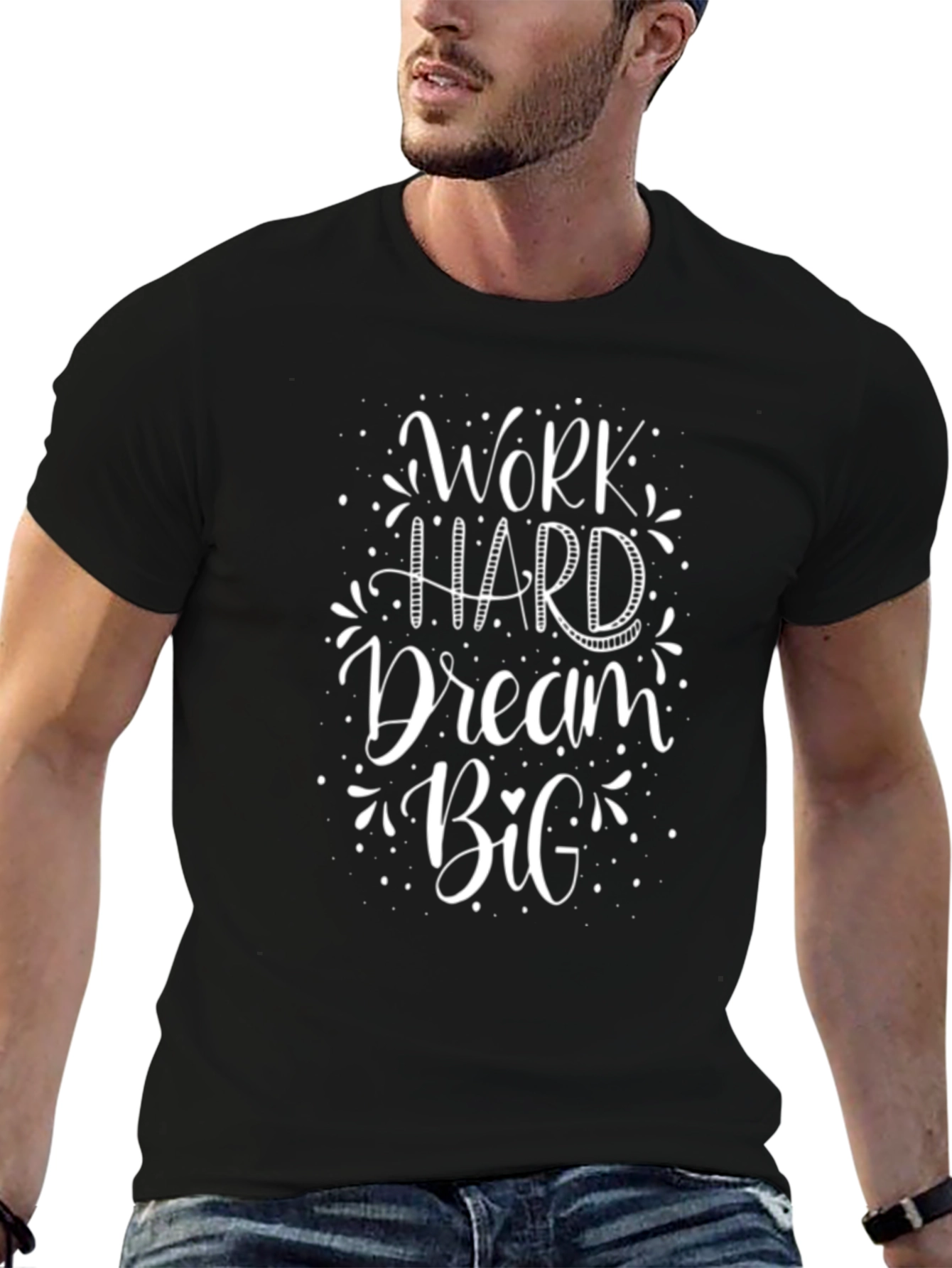 Work Hard Dream Big Graphic Tee