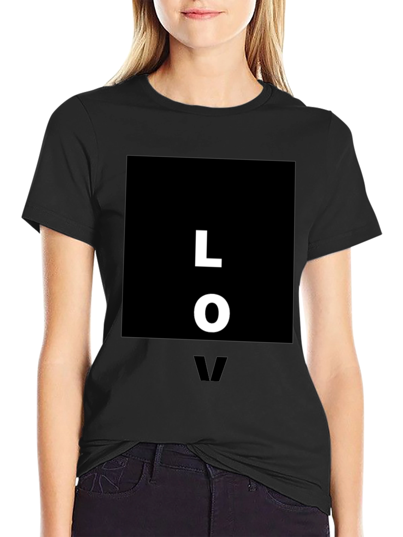 Modern LOV Black T-Shirt