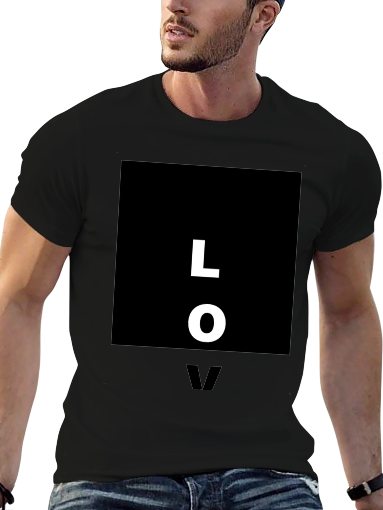 Modern LOV Black T-Shirt
