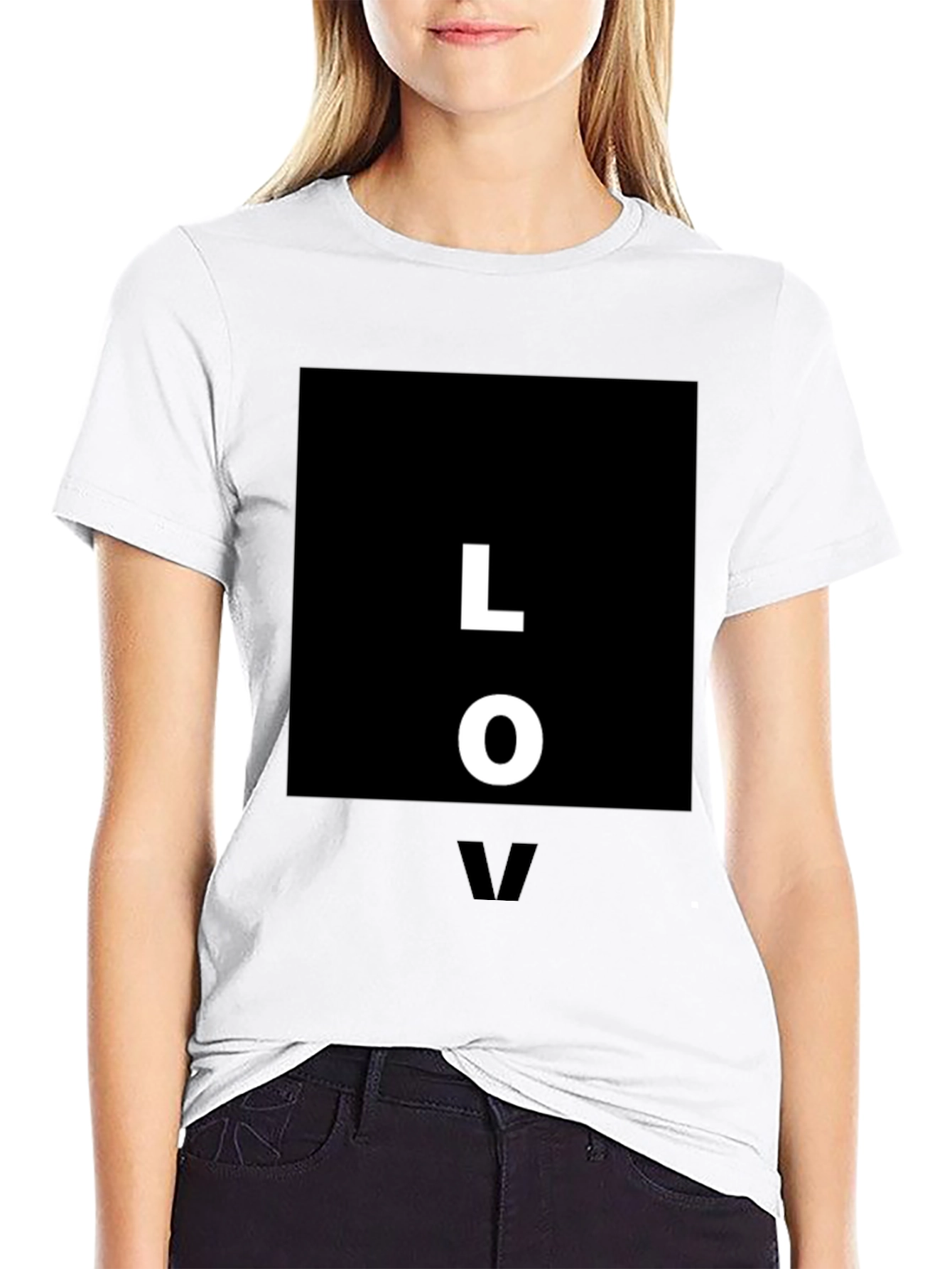 Modern LOV Black T-Shirt