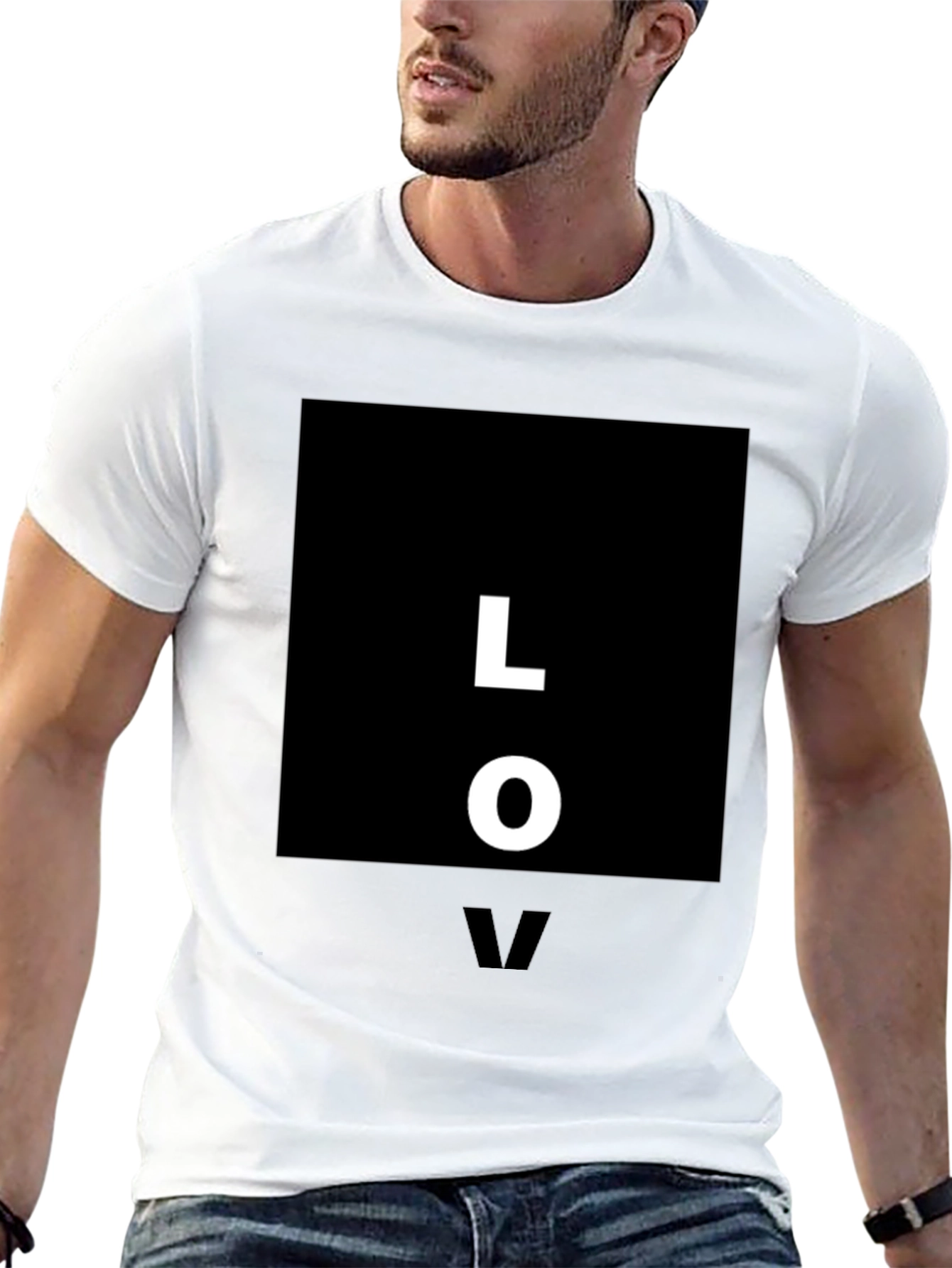 Modern LOV Black T-Shirt