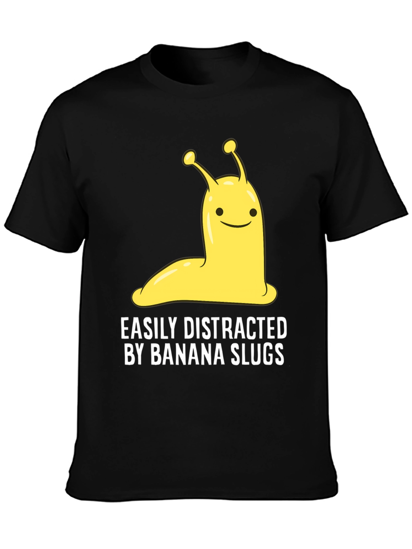Banana Slug Tee - Easily Distracted Funny T-Shirt