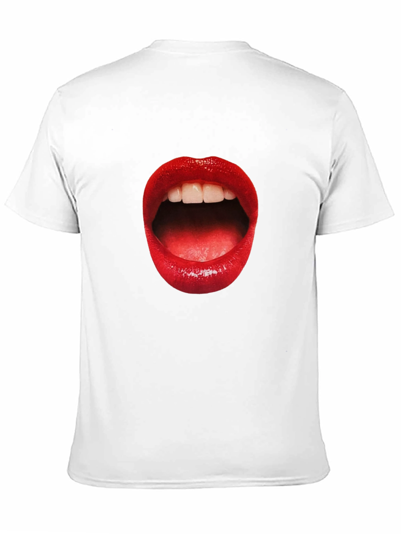 Open Mouth Graphic Tee - Bold Statement Shirt