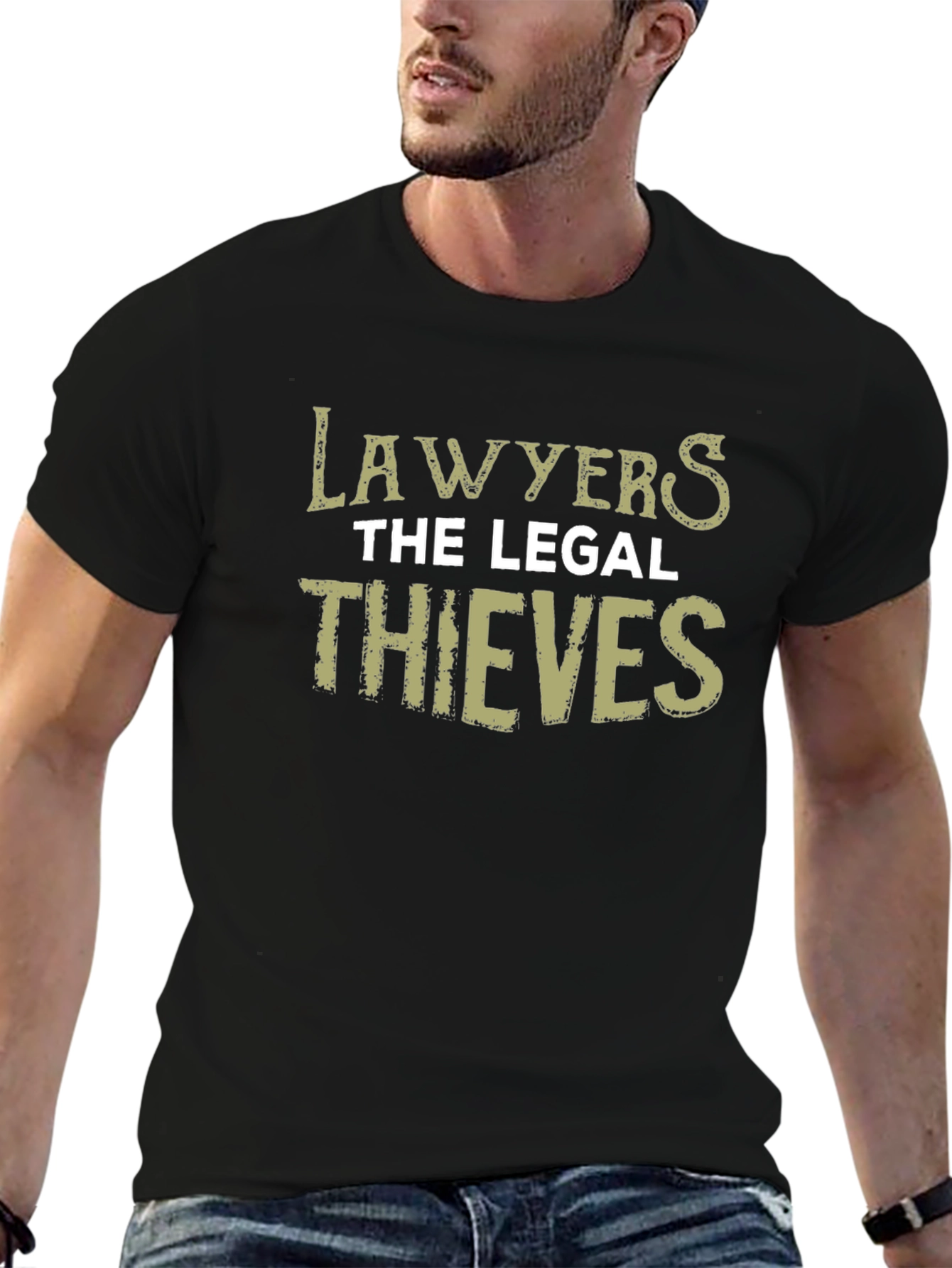 Lawyers The Legal Thieves Funny Graphic T-Shirt