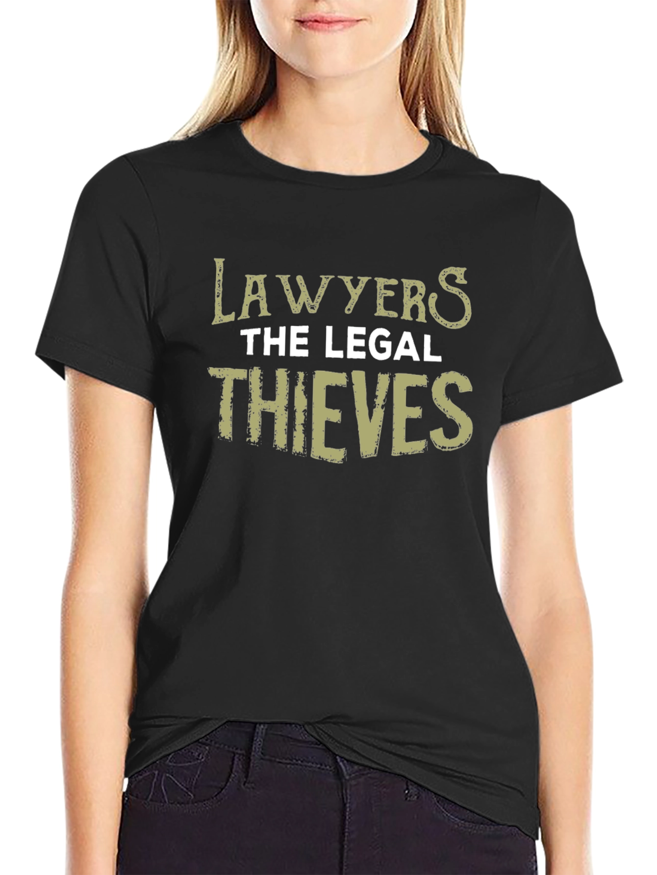 Lawyers The Legal Thieves Funny Graphic T-Shirt