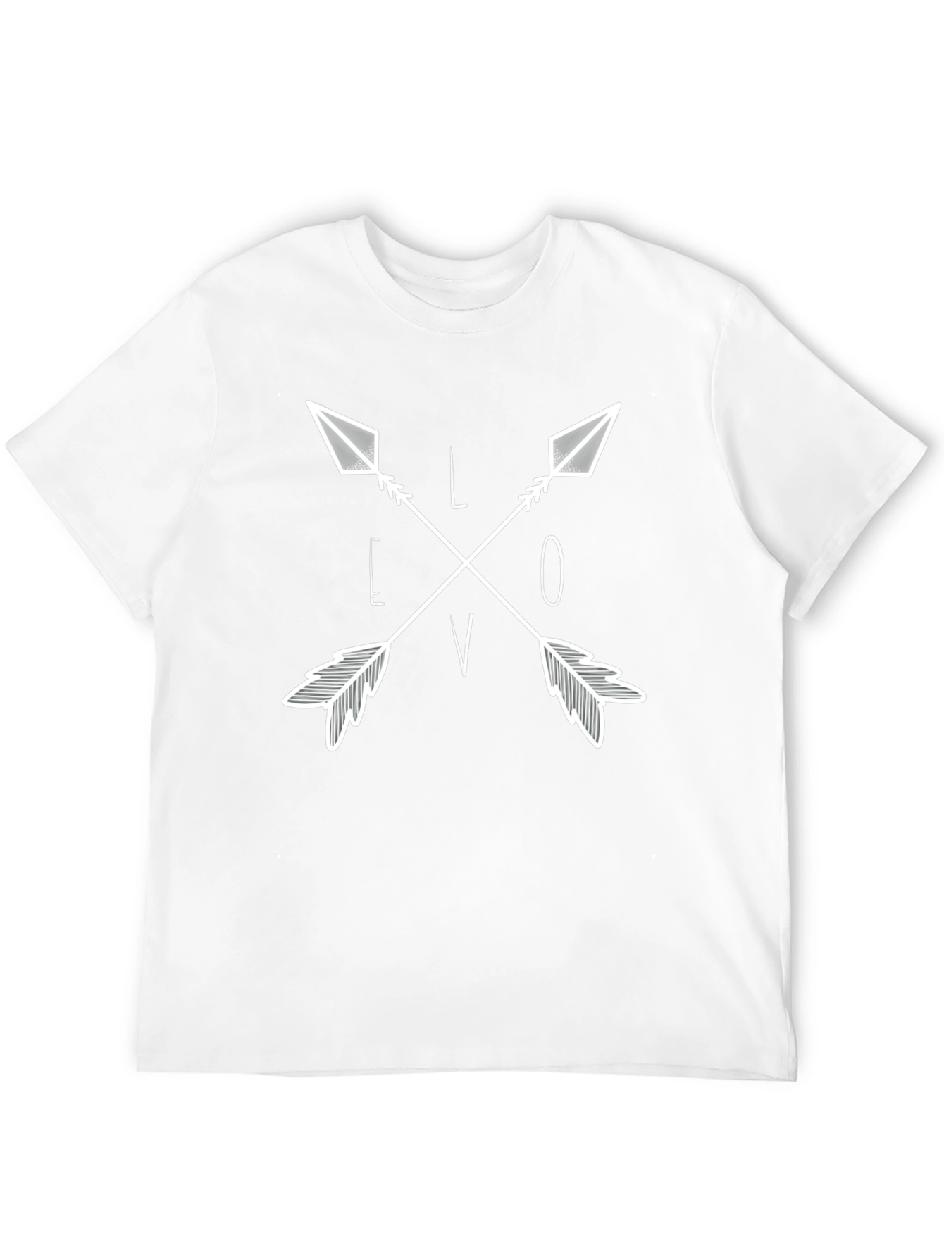 Love Arrows Graphic Tee - Stylish Casual Wear