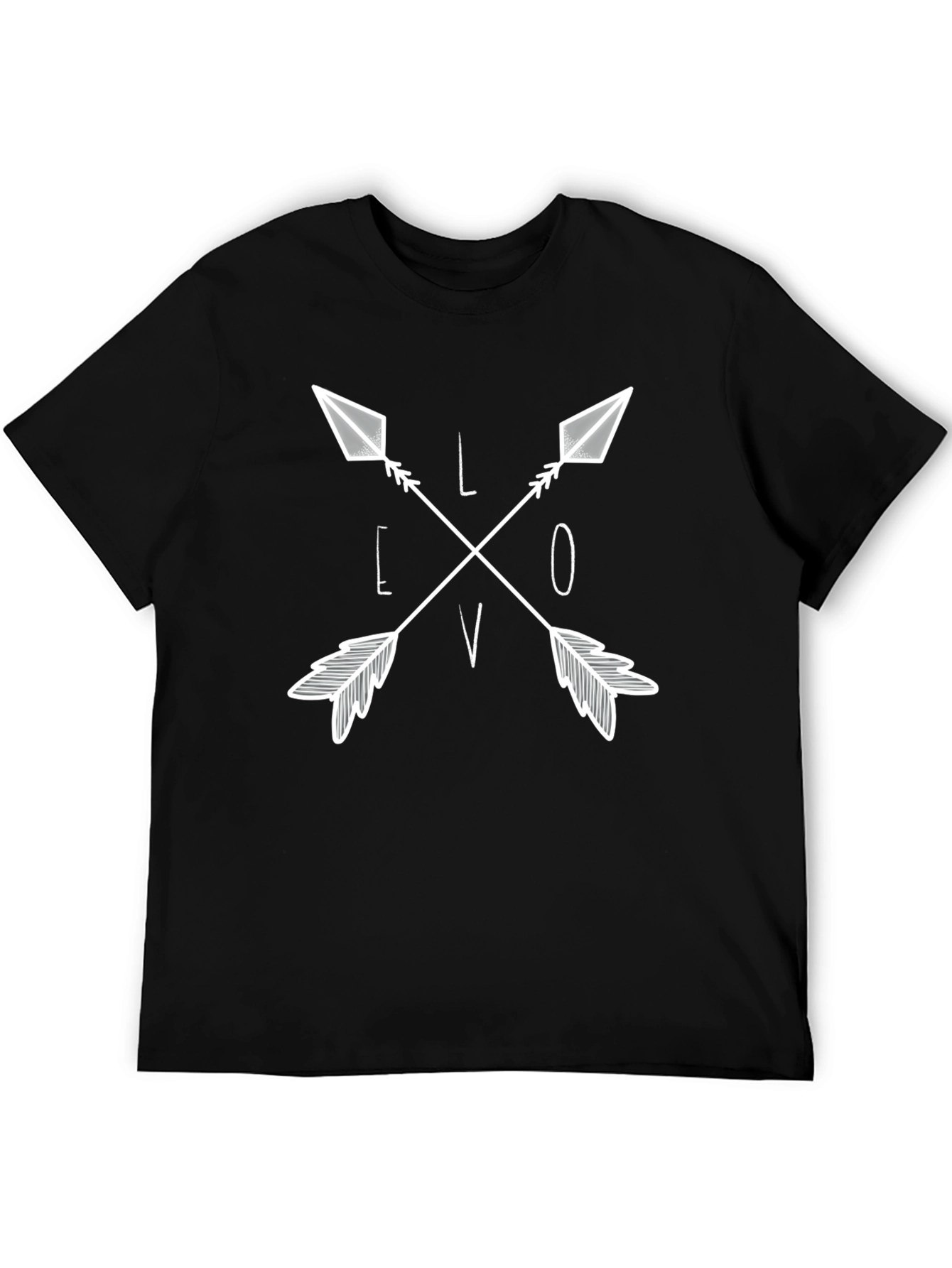 Love Arrows Graphic Tee - Stylish Casual Wear