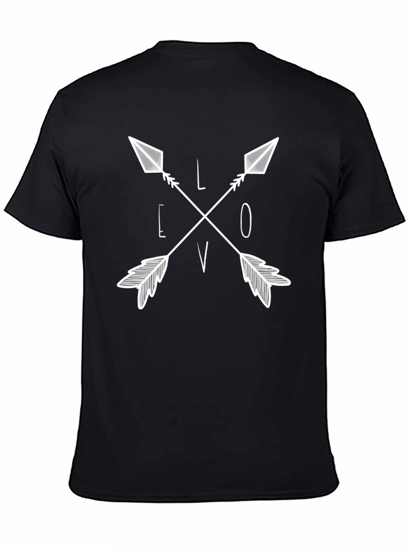 Love Arrows Graphic Tee - Stylish Casual Wear