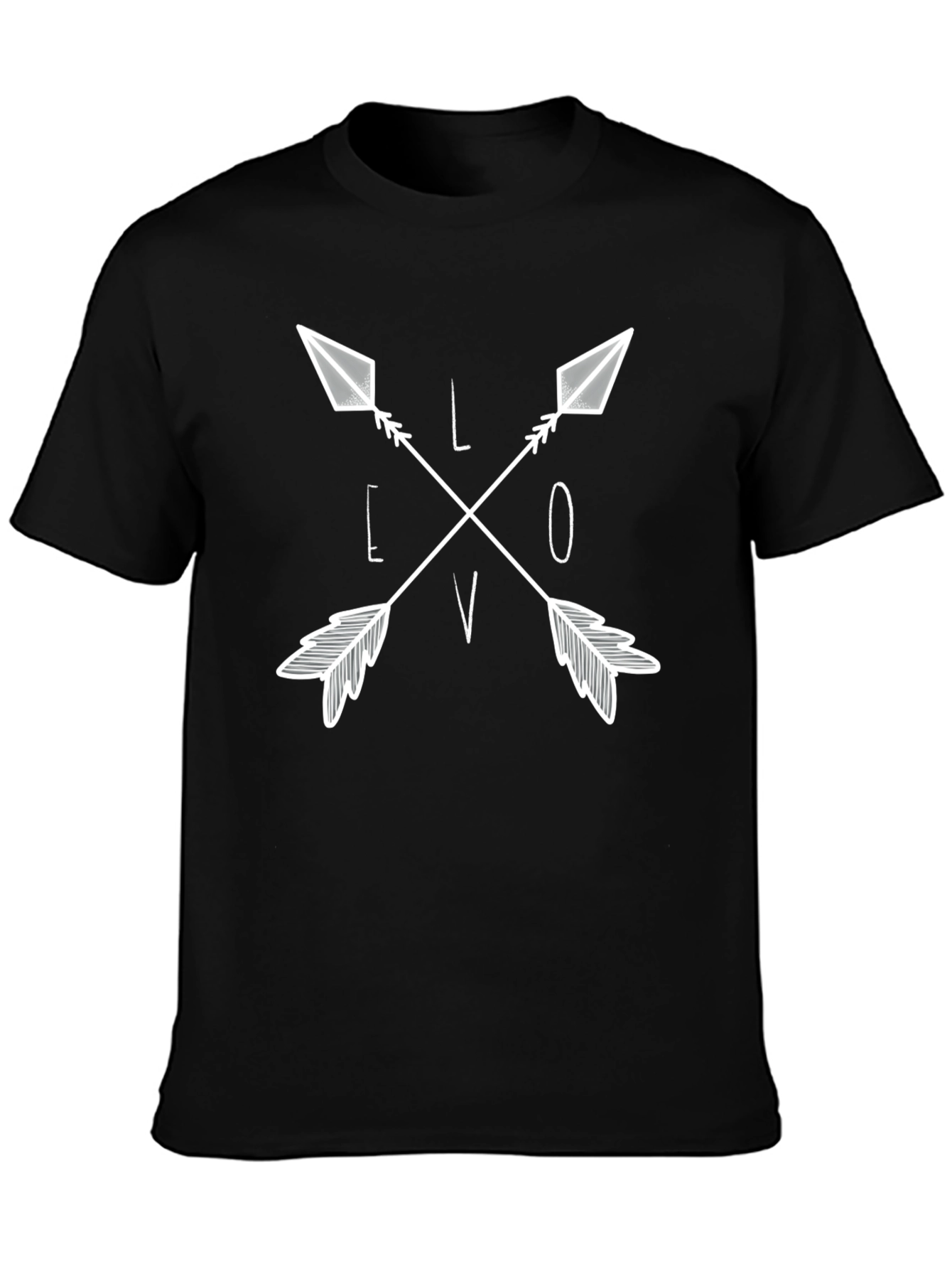 Love Arrows Graphic Tee - Stylish Casual Wear