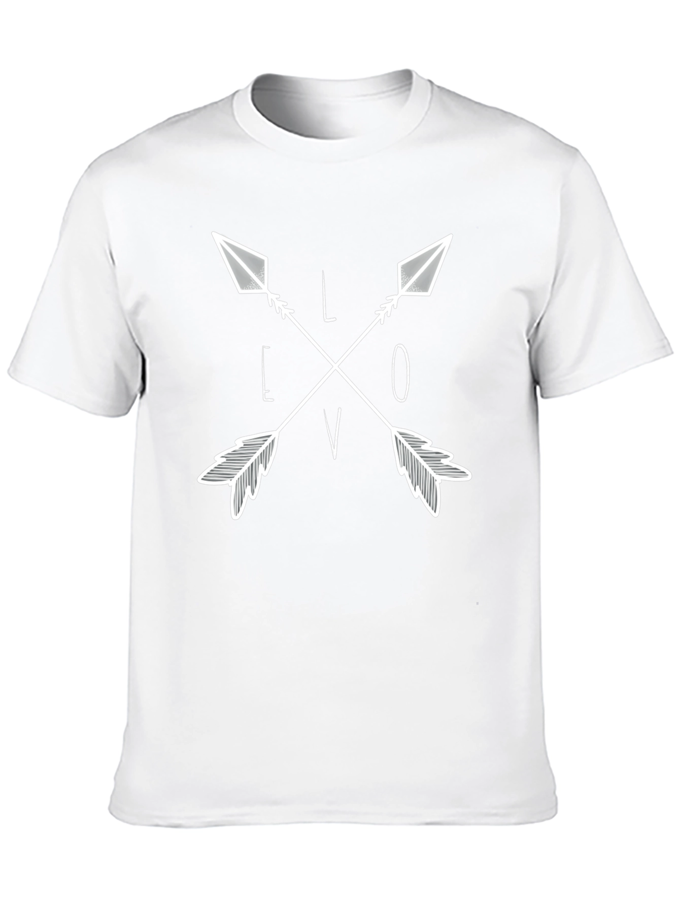 Love Arrows Graphic Tee - Stylish Casual Wear