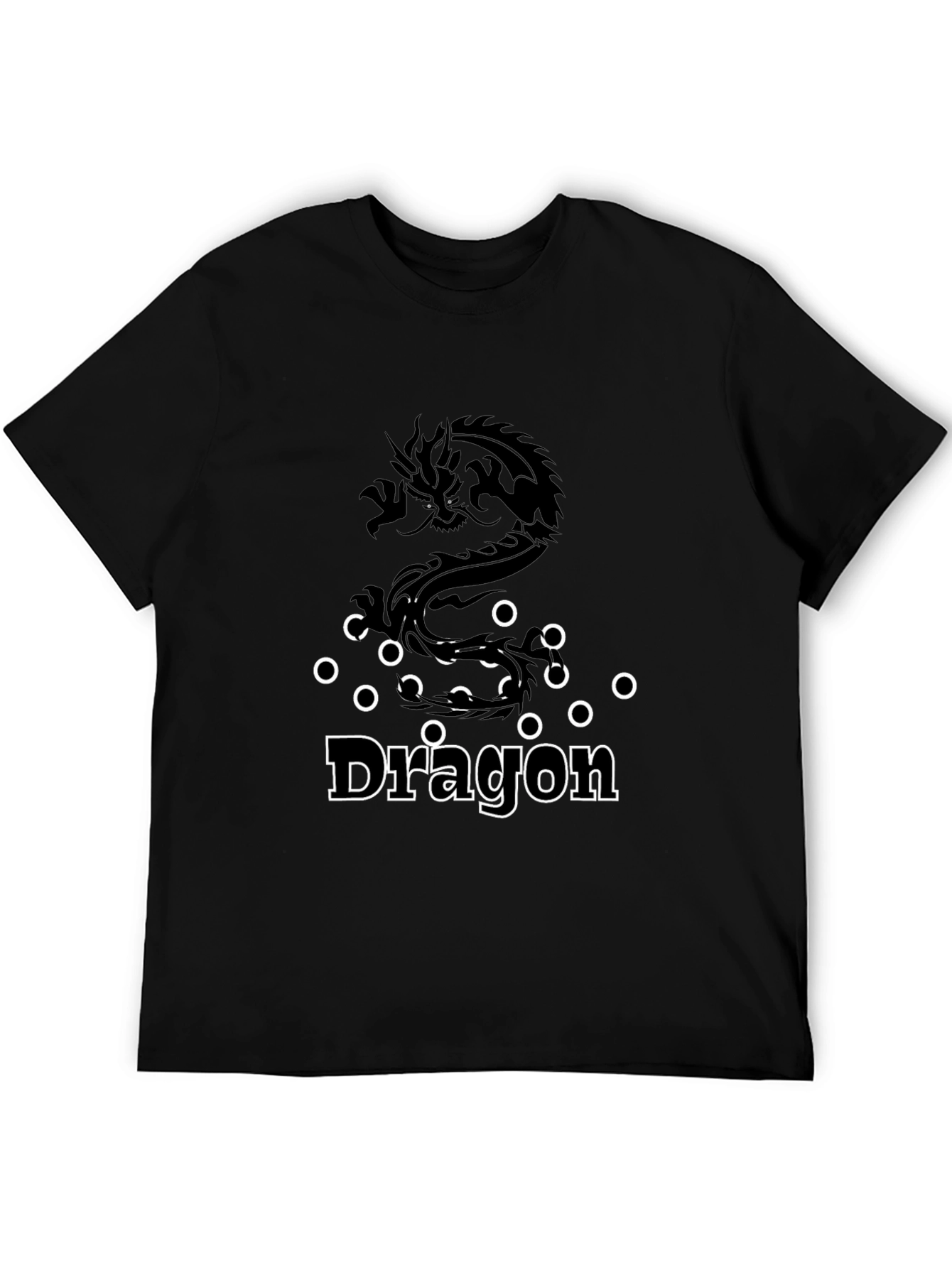 Dragon Graphic Tee - Black
